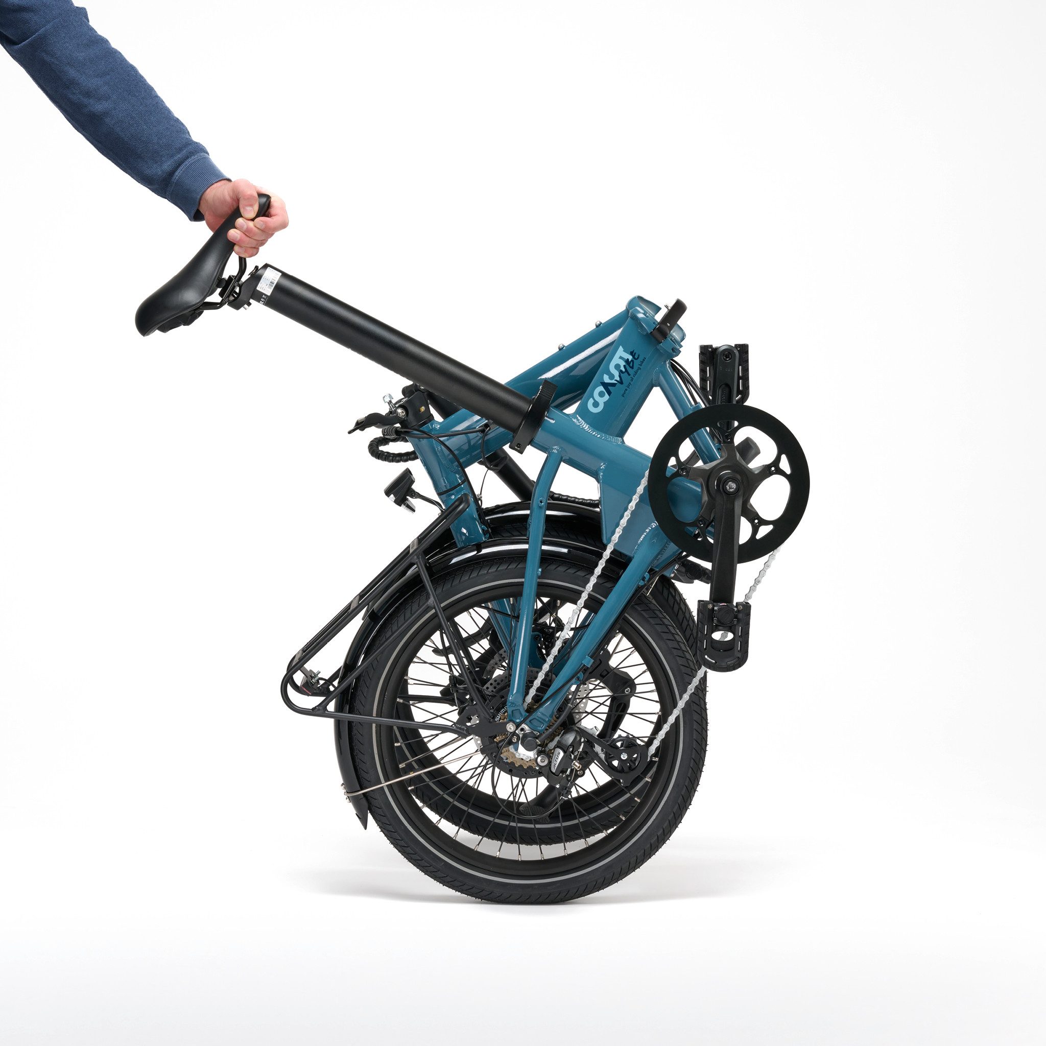 COAST-BIKES Faltrad Elektro, 20 Zoll, 7 Gang, E-Faltrad, Elektrofaltrad, Leicht & Flexibel