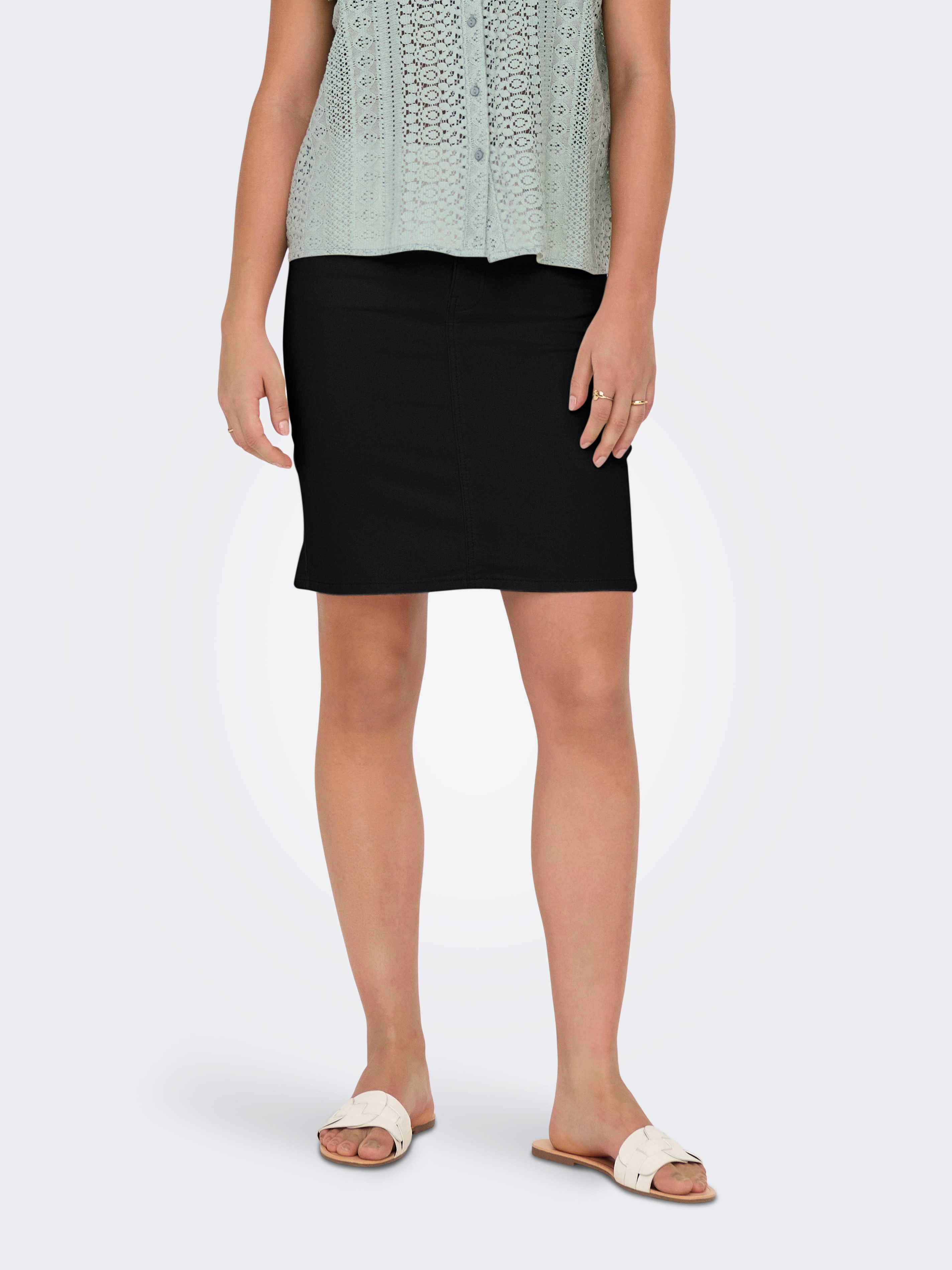 ONLY Jeansrock ONLWONDER HW DNM SKIRT günstig online kaufen