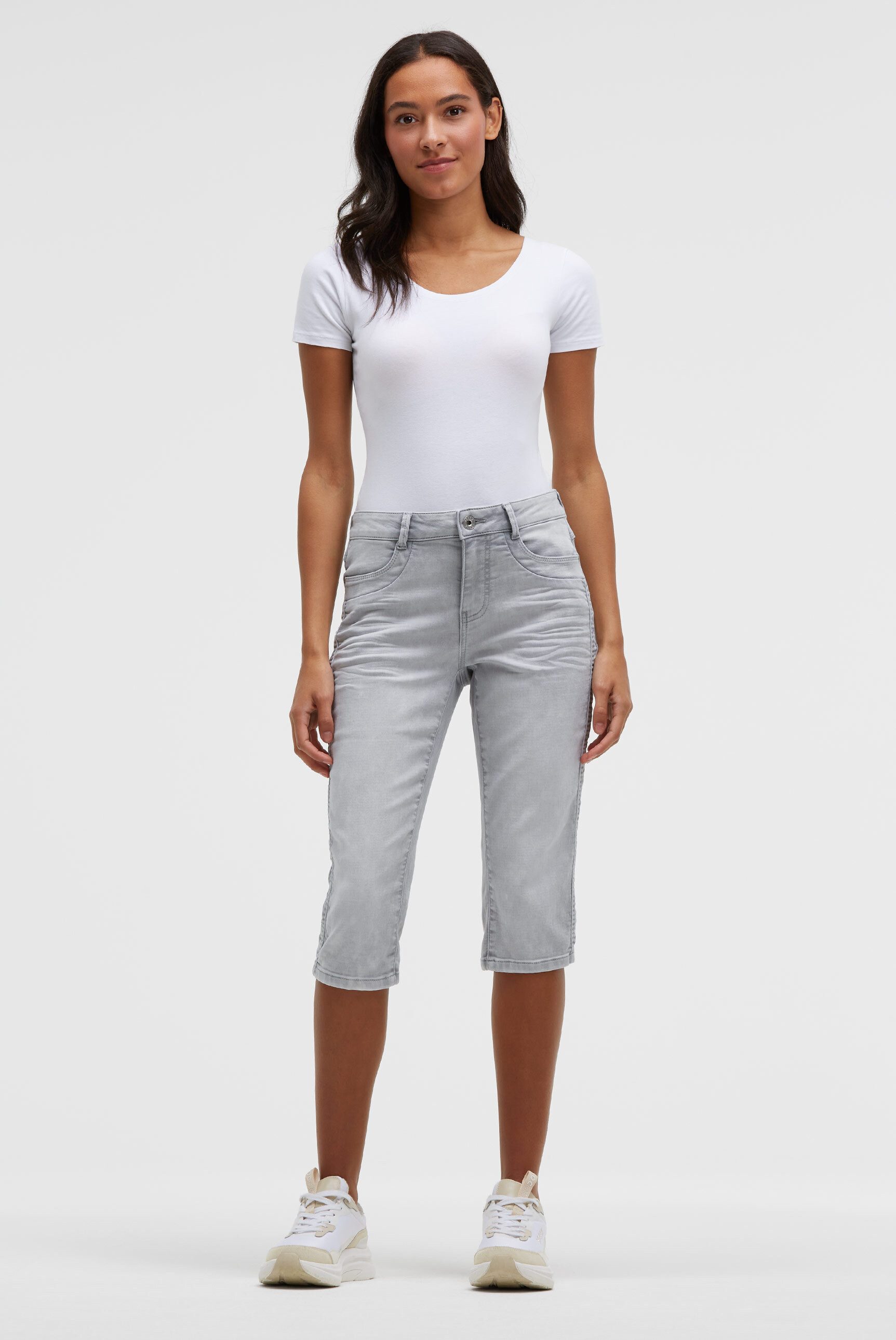 SOCCX Comfort-fit-Jeans mit normaler Leibhöhe