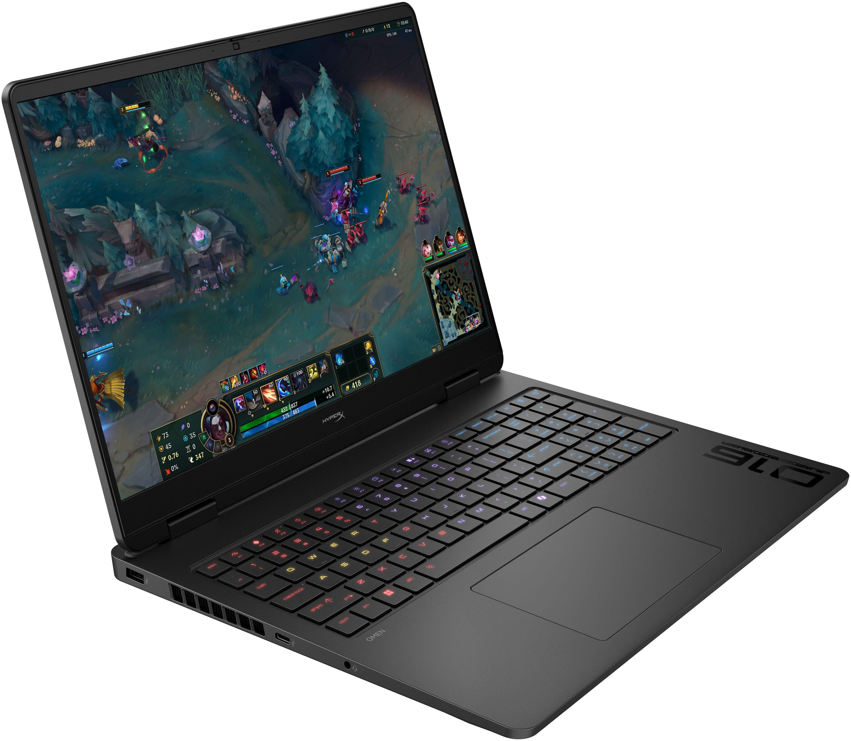 HP HyperX OMEN 16-ap1293ng Gaming-Notebook (40,64 cm/16 Zoll, AMD Ryzen 9 8940HX, GeForce RTX 5070, 24 GB, 1000 GB SSD) schwarz