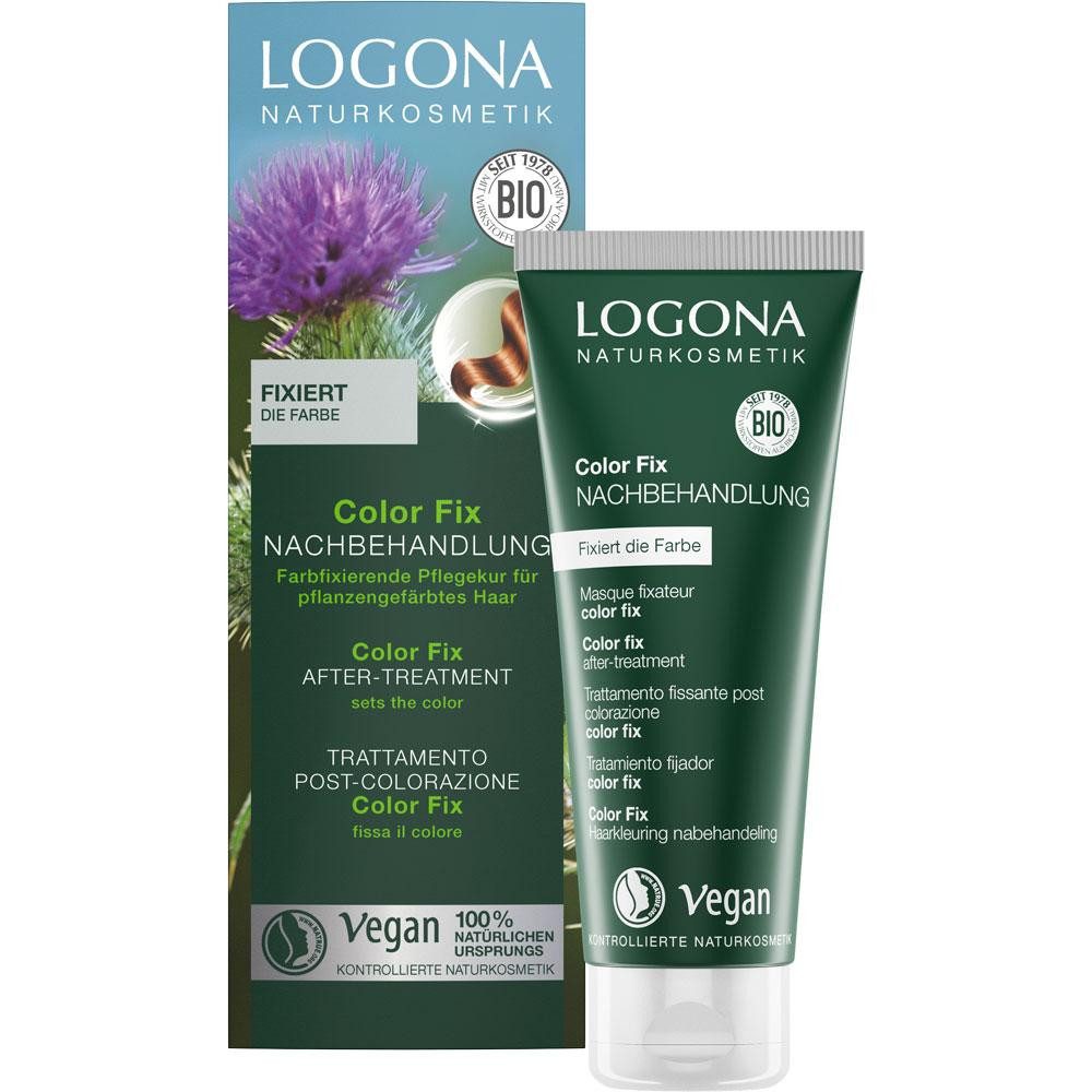 LOGONA Haarkur Pflanzen Haarfarbe Color Fix - Nachbehandlung 100ml