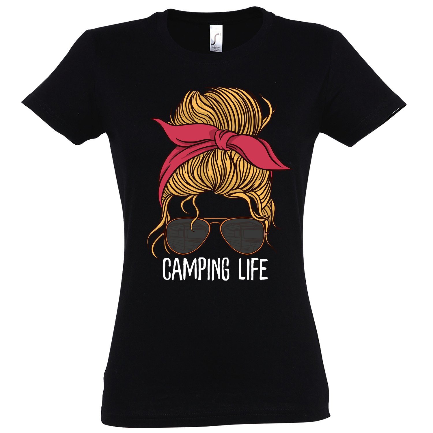 Youth Designz T-Shirt Camping Life Damen günstig online kaufen