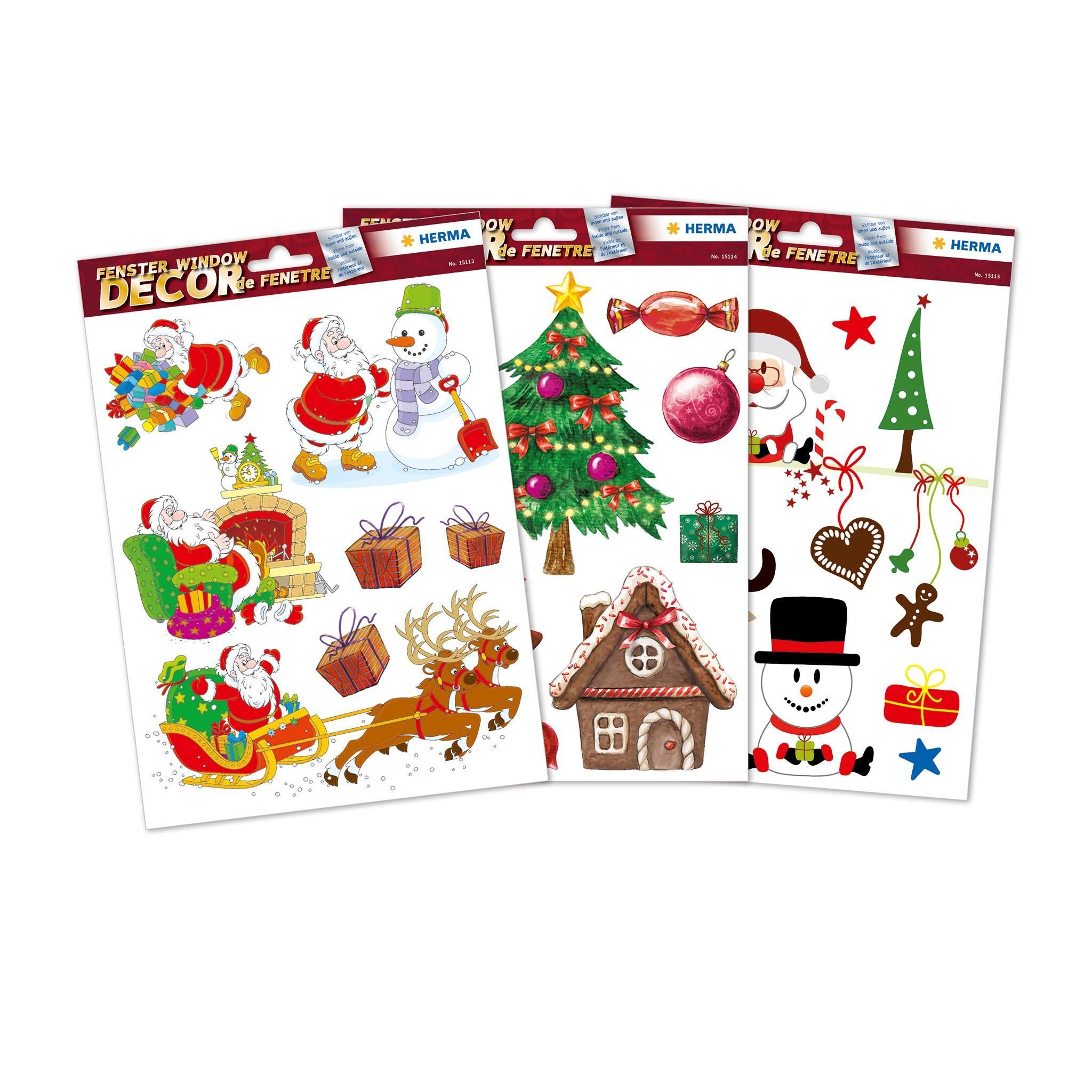 HERMA Christbaumschmuck Herma Fensterbild Folie selbsthaftend und wieder ab günstig online kaufen