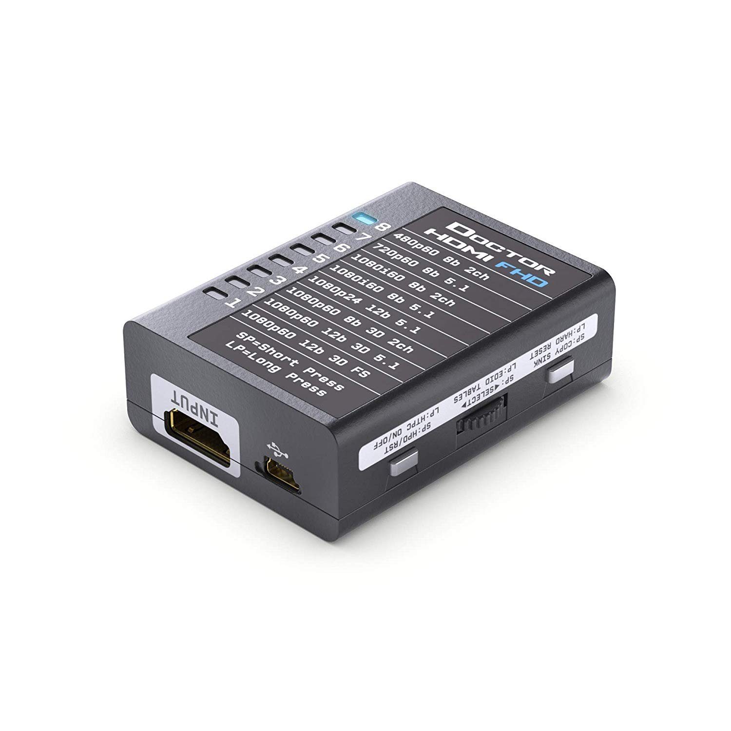 HDFURY HDFury HDF0130 Dr. HDMI 4K - HDMI EDID Manager / Emulator, löst alle Video-Adapter