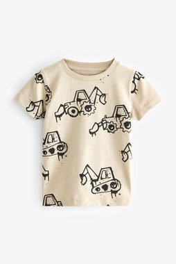 Next T-Shirt Kurzarm-T-Shirts im 3er-Pack, Transport (3-tlg)