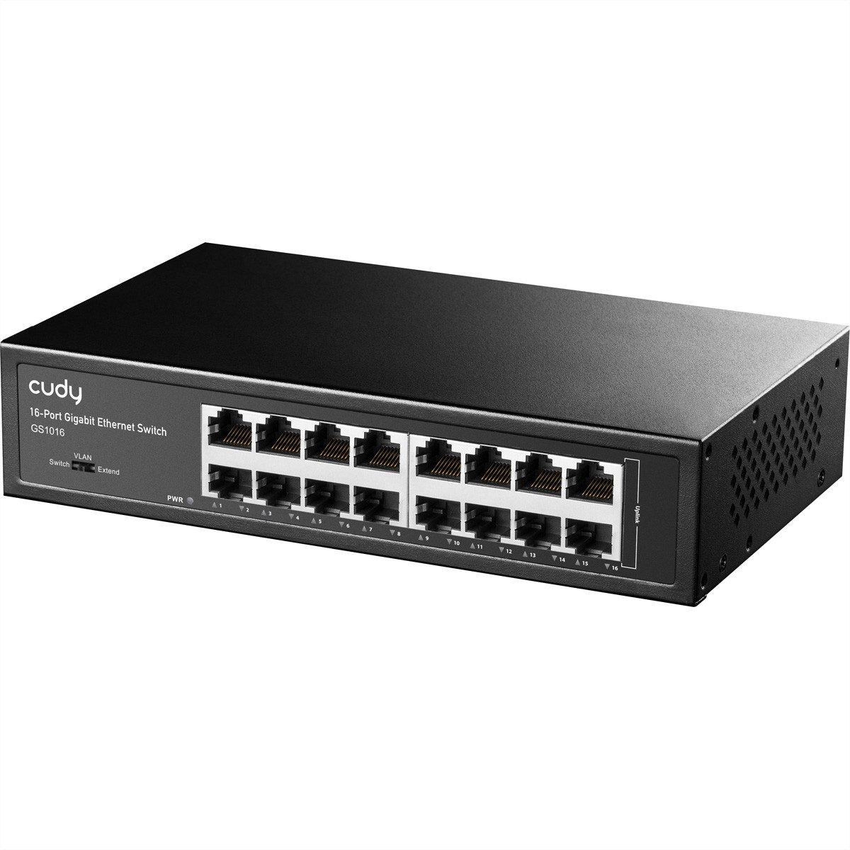 GS1016 16-Port Gigabit Metall Switch Netzwerk-Switch
