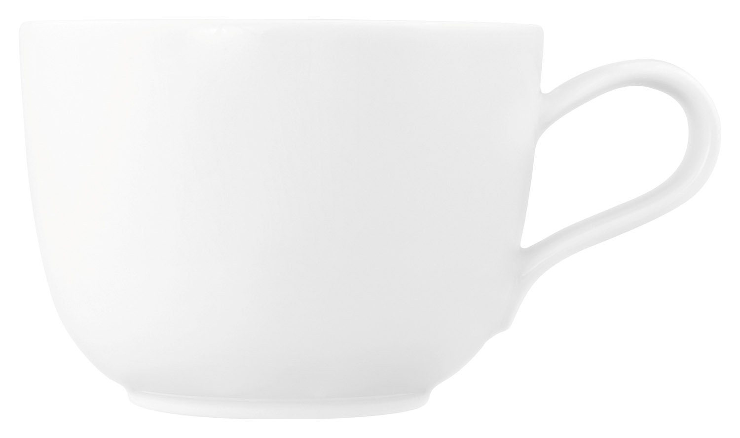 Seltmann Weiden Tasse Kaffeetasse LIBERTY UNI, Porzellan Weiß, cm, Ø 8,5
