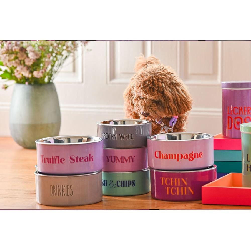 Giftcompany Futternapf Futternapf Love Pets Fressnapf Bark Aged Chardognay (20cm)