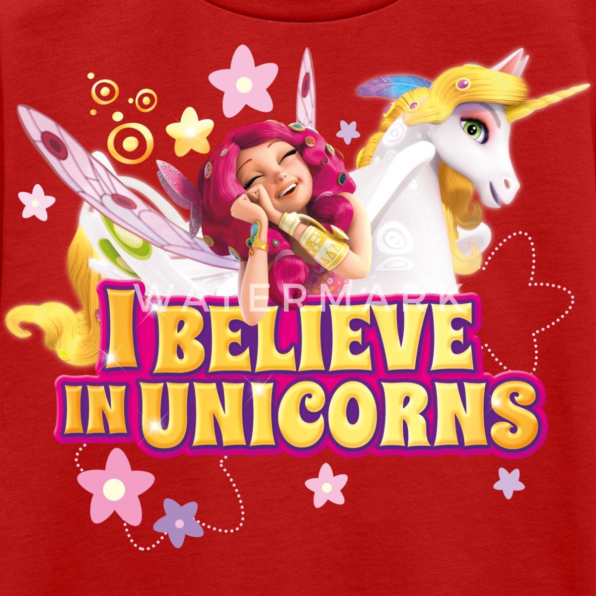 Spreadshirt T-Shirt Mia and Me Onchao Und Mia Ich Glaube An Einhörner Kinder Premium T-Shi (1-tlg)