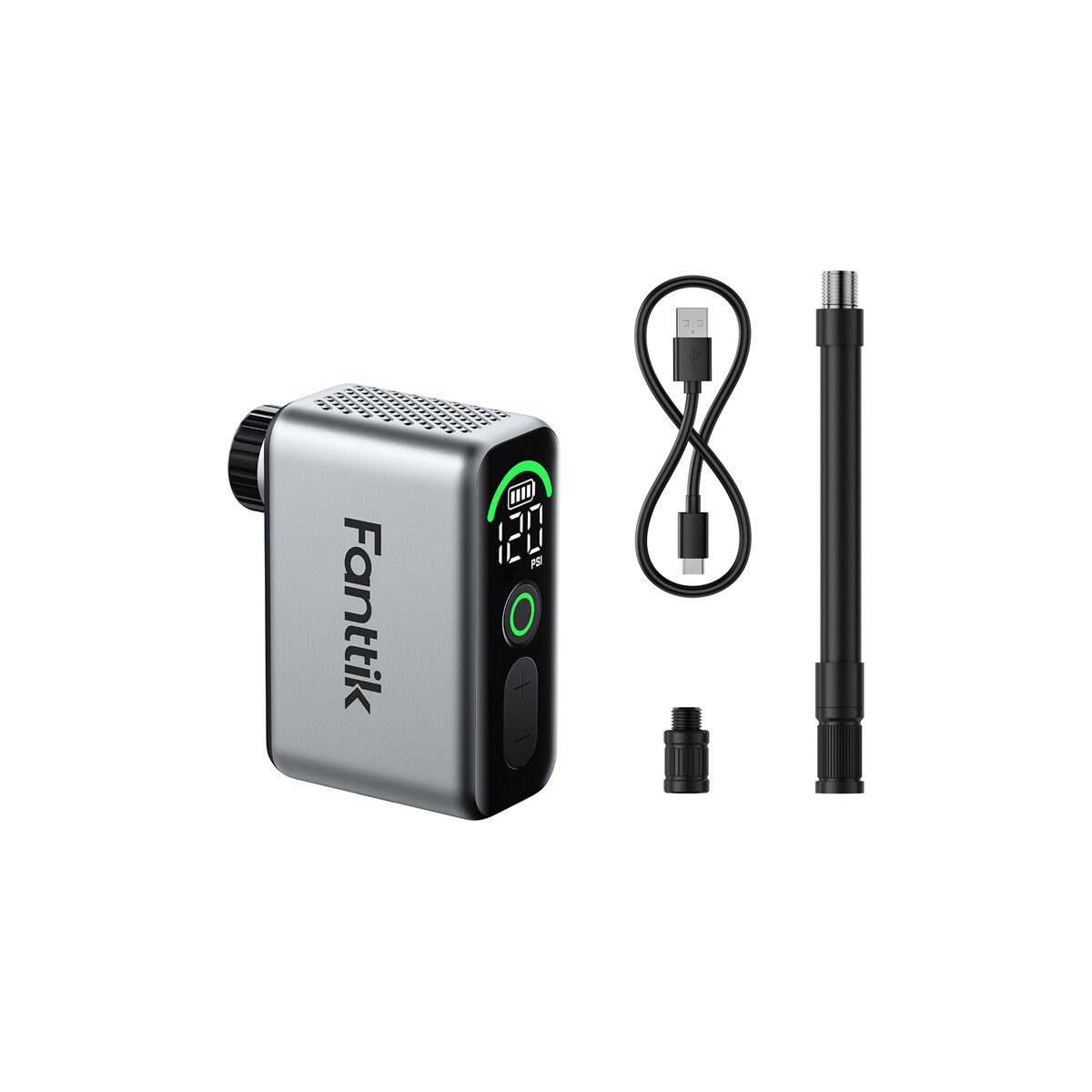 Fanttik Fahrradpumpe Fanttik X10 Ace Mini Fahrradpumpe Elektrisch 120 PSI