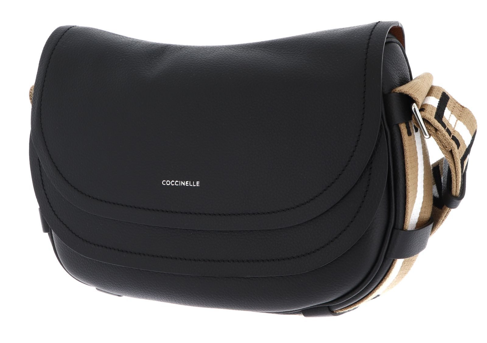 COCCINELLE Schultertasche Crossbody Bag, aus echtem Rindsleder