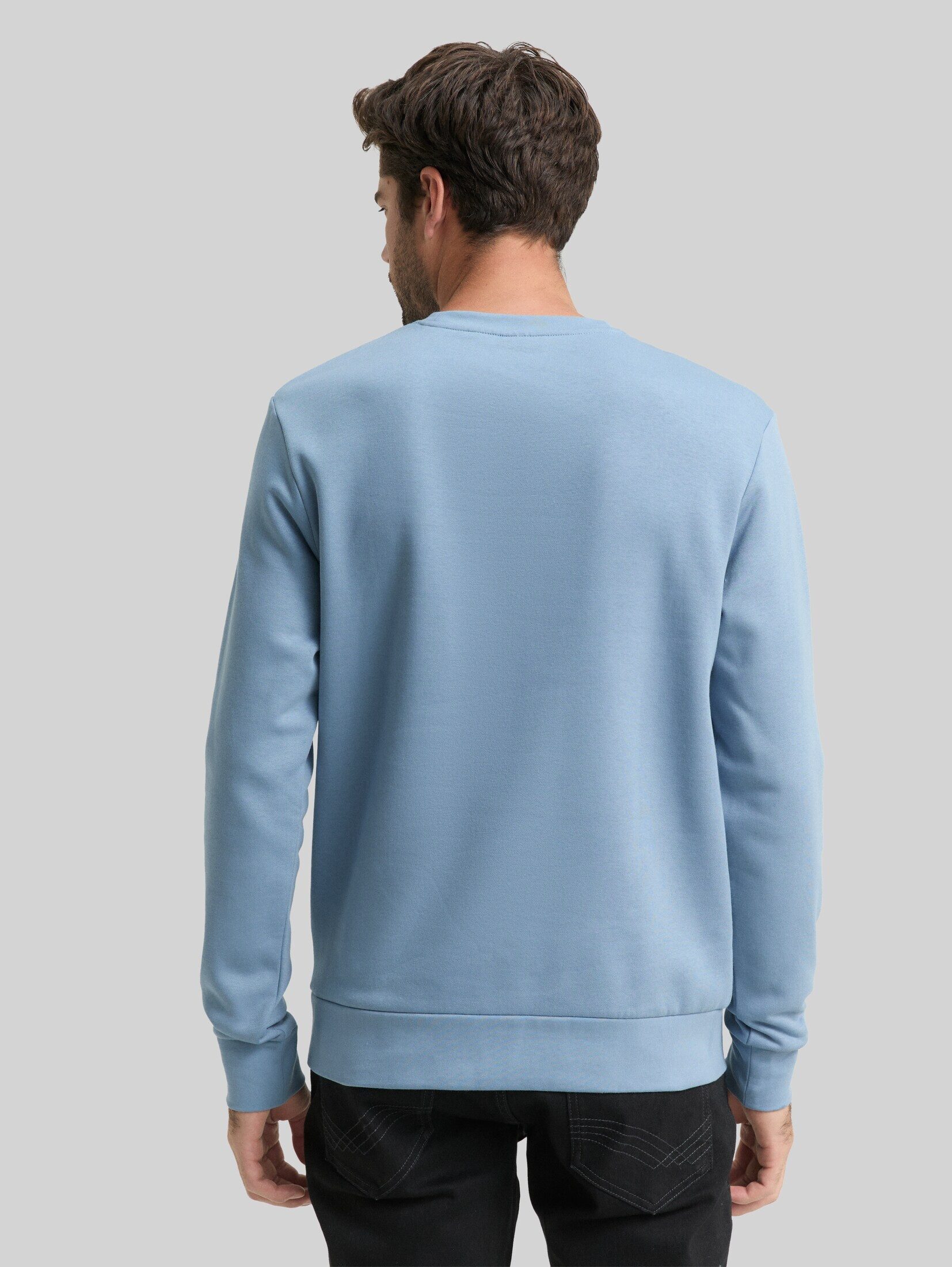 TOM TAILOR Sweatshirt Strick & Sweatshirts Sweatshirt mit Logo-Print