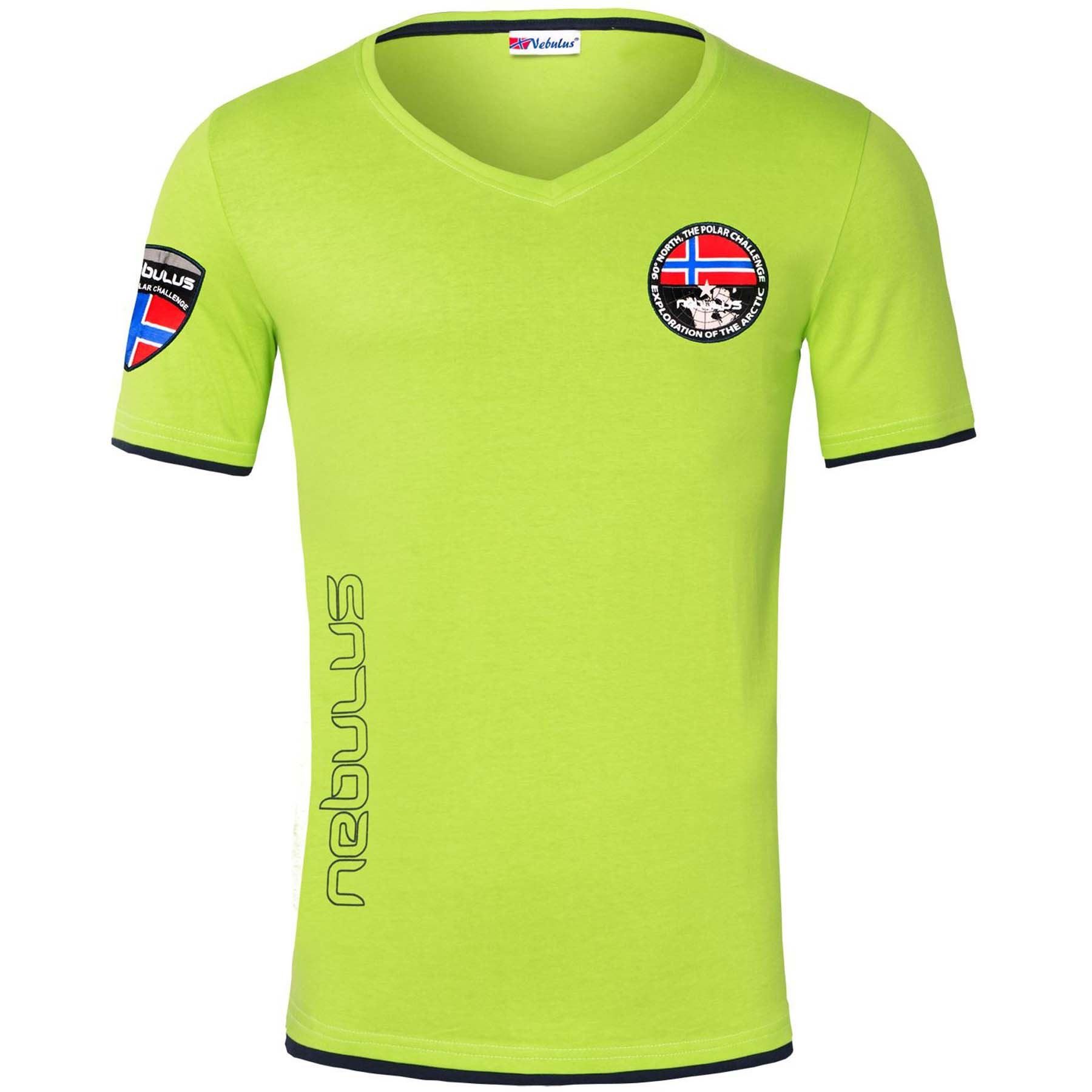 Nebulus T-Shirt POWERS, P4070 - Herren, limettengrün, XXL