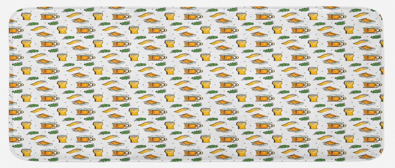 Küchenläufer »Plüsch Dekorative Küchenmatte mit rutschfester Rückseite