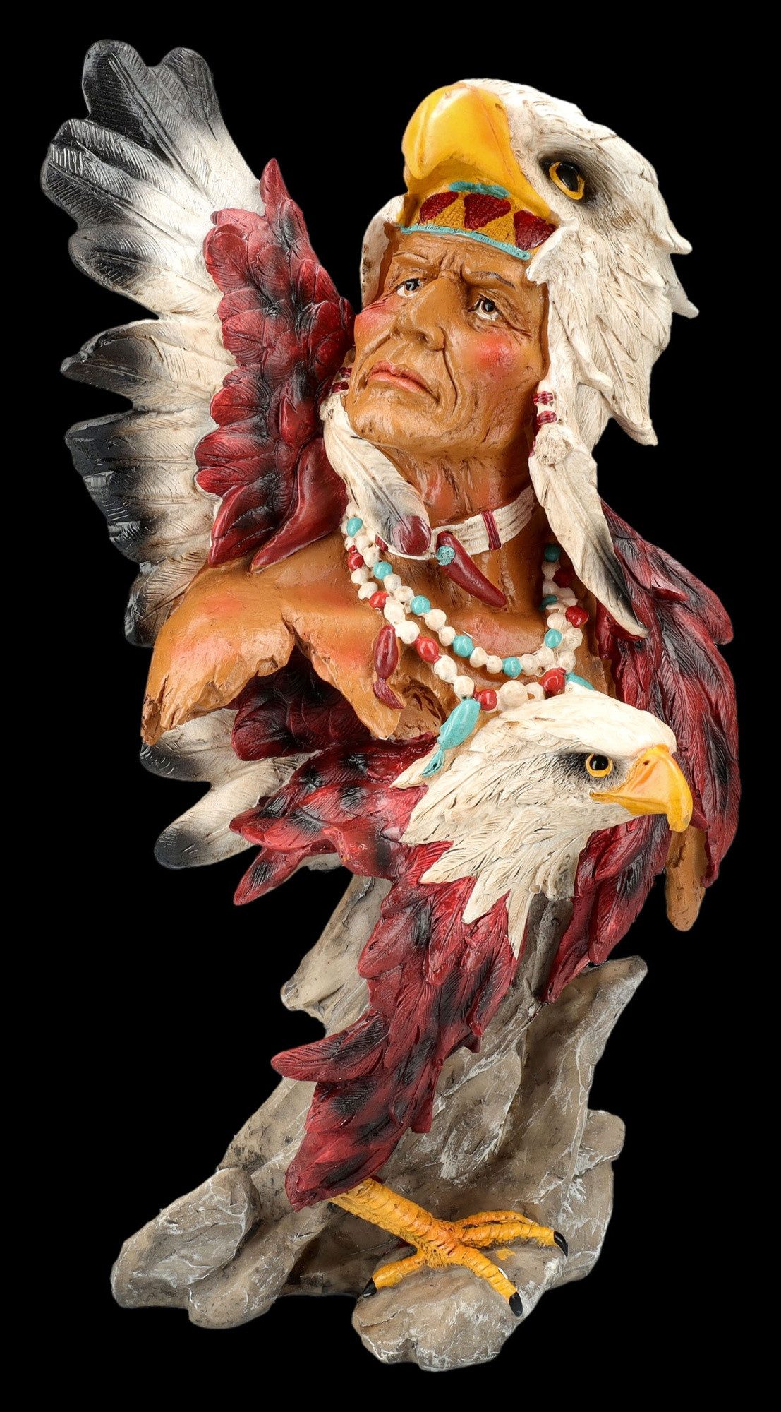 Figuren Shop GmbH Dekoobjekt Indogene Figur günstig online kaufen