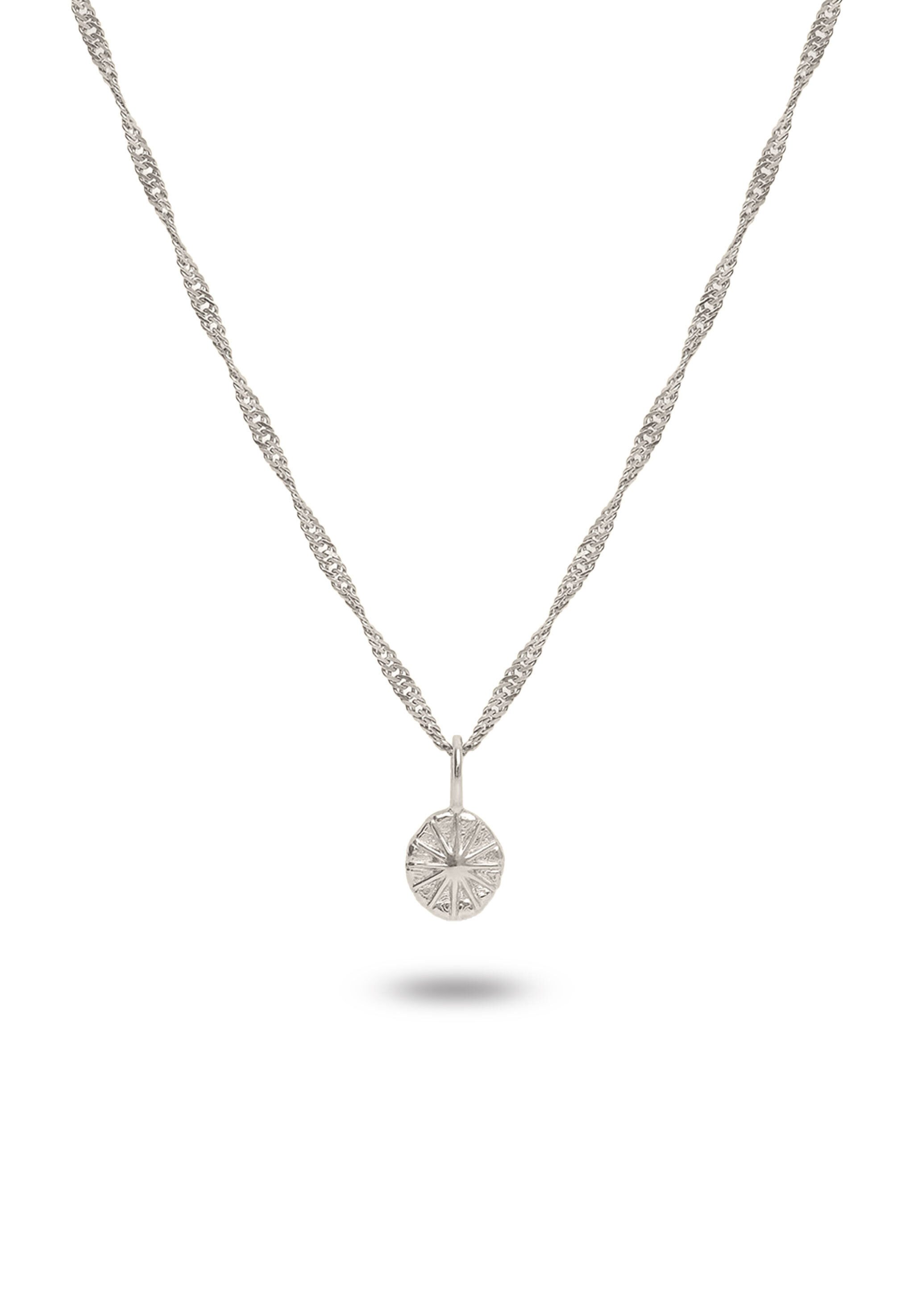 Stilnest Kette mit Anhänger Solar Eclipse 925 Sterling Silber