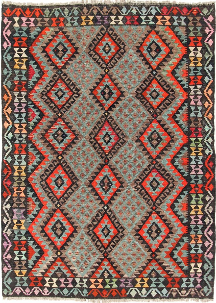 Orientteppich Kelim Afghan Heritage 171x244 mm Handgewebter Moderner Orientteppich, rechteckig, Nain Höhe: Trading, 3