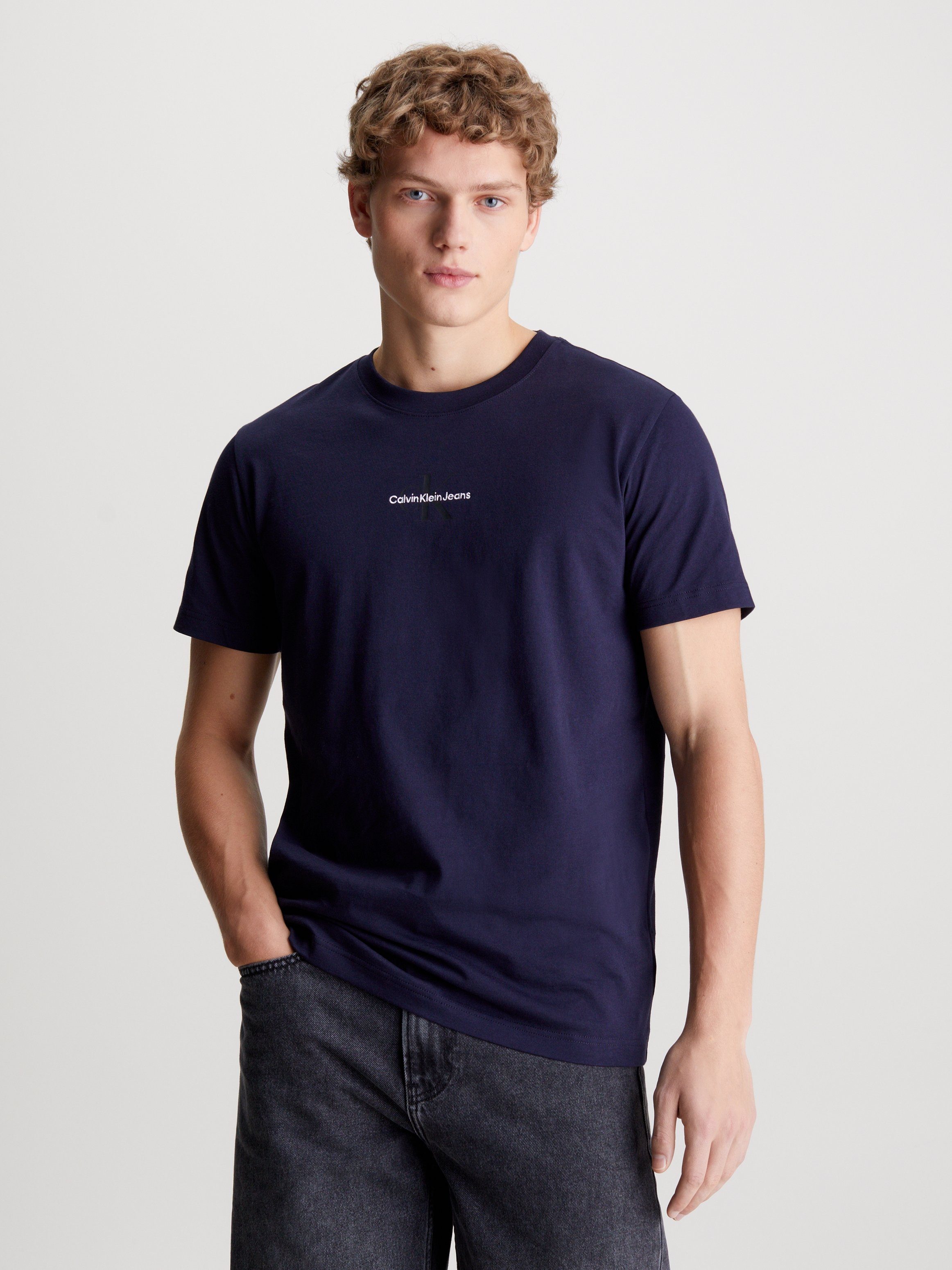 Calvin Klein Jeans T-Shirt MONOLOGO REGULAR TEE mit Logoschriftzug