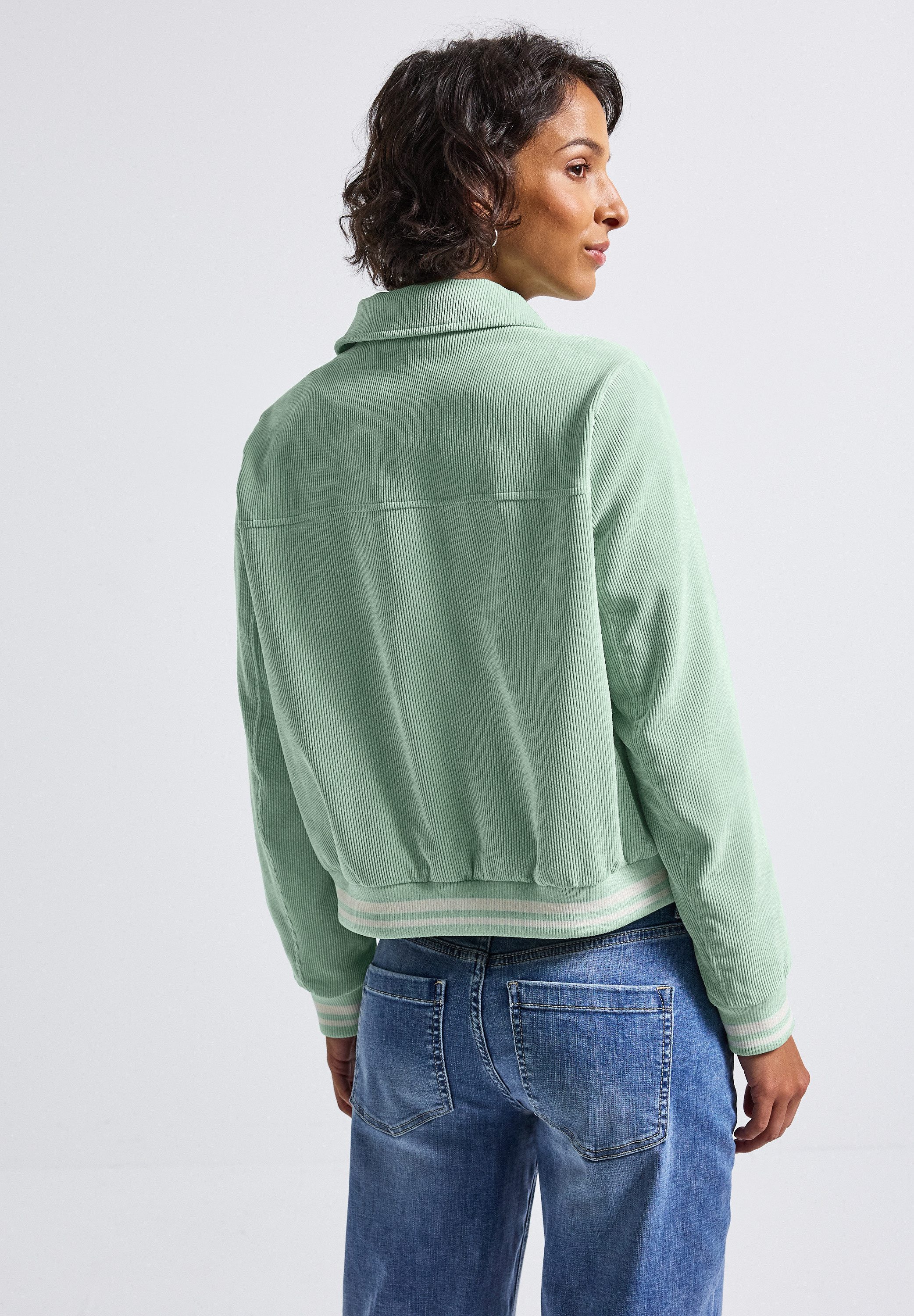 STREET ONE Cordjacke mit aufgenähten Taschen günstig online kaufen