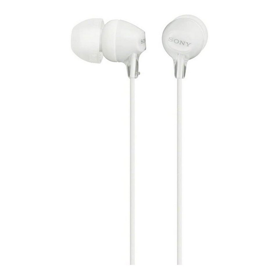 Sony MDR-EX15AP In-Ear-Kopfhörer (Rauschunterdrückung, mit Fernbedienung),  Headsetfunktion dank integriertem Mikrofon