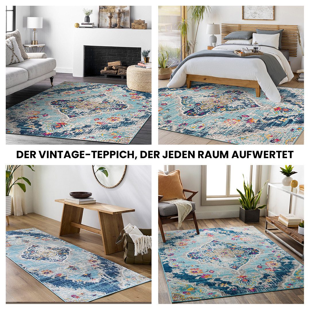 Livabliss Teppich ADEN, rechteckig, Höhe: 10 günstig online kaufen