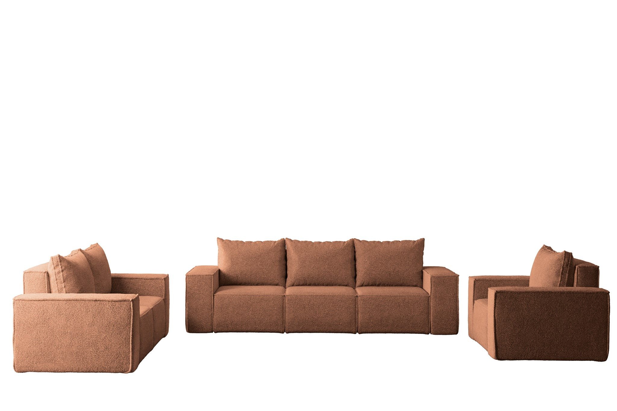 Fun Möbel Polstergarnitur Sofa-Set Designersofa ESTELLE günstig online kaufen