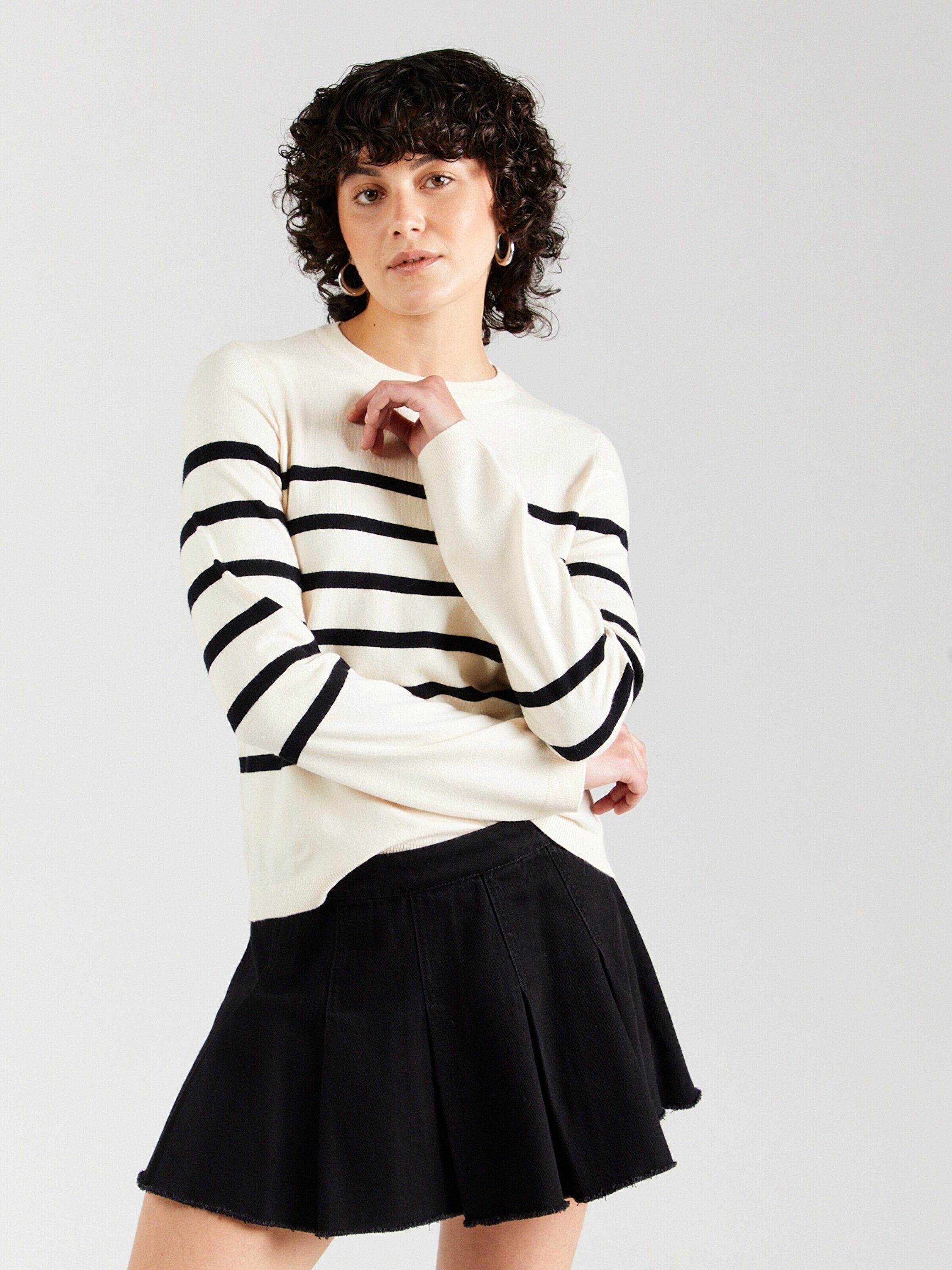 Vero Moda Rundhalspullover VMSaba (1-tlg) Plain/ohne günstig online kaufen