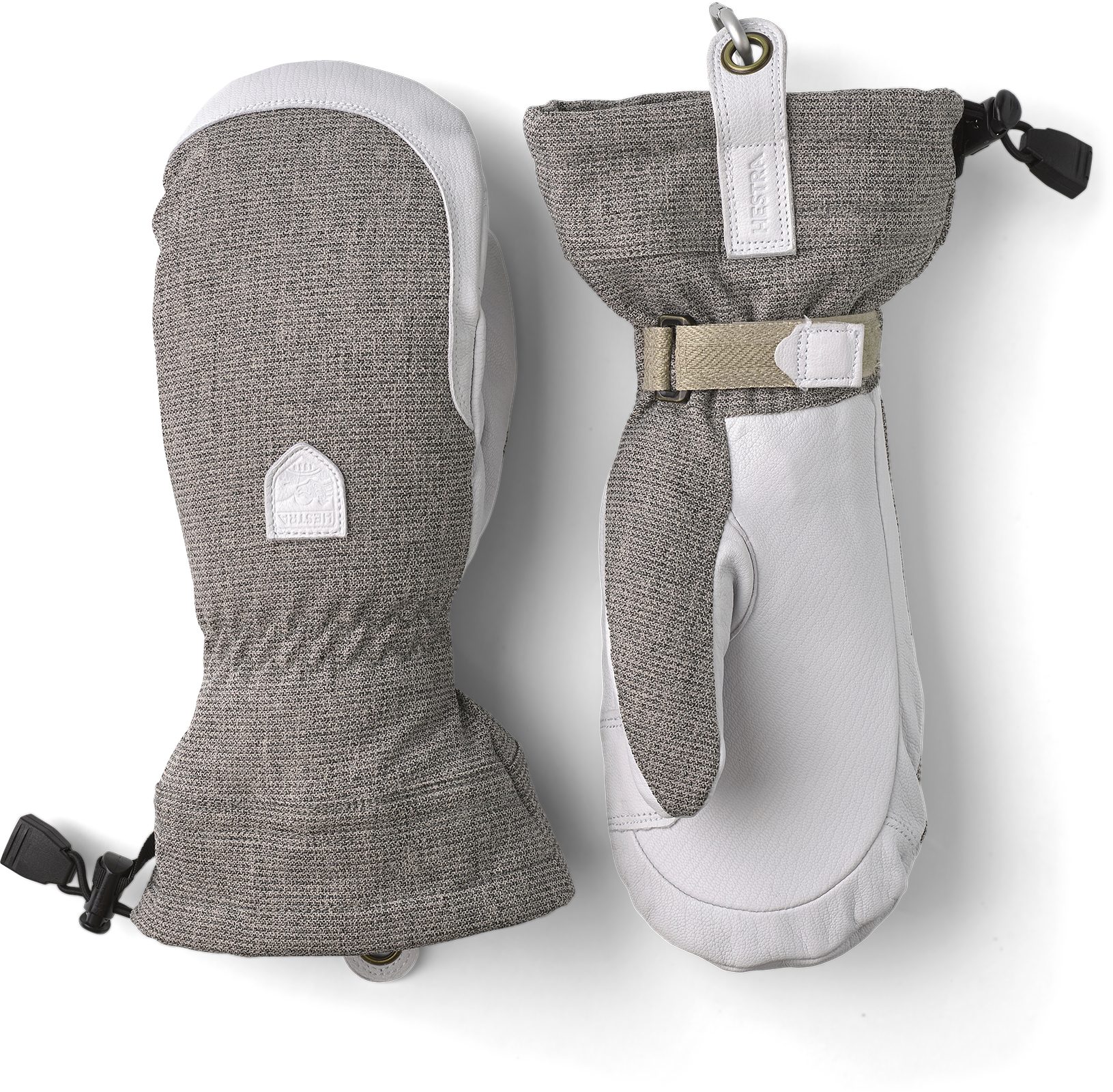 Hestra Skihandschuhe Wom. Patrol Gaunlet mitt. light grey