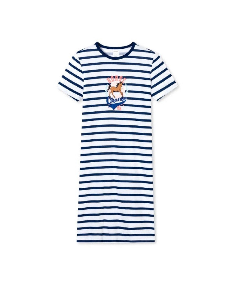 Schiesser Nachthemd Sleepshirt Pferd Pferdchen Gr. 140