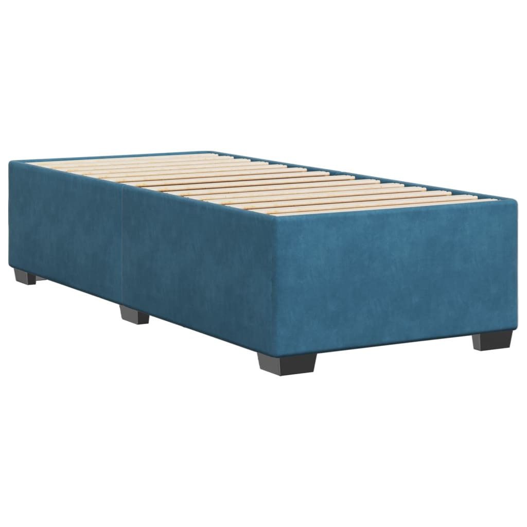 vidaXL Bett Bettgestell Blau 80x200 cm günstig online kaufen