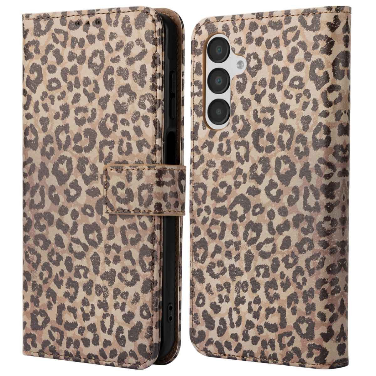imoshion Smartphone-Mappe imoshion Design Klapphülle Samsung Galaxy A16 - Leopard Mood
