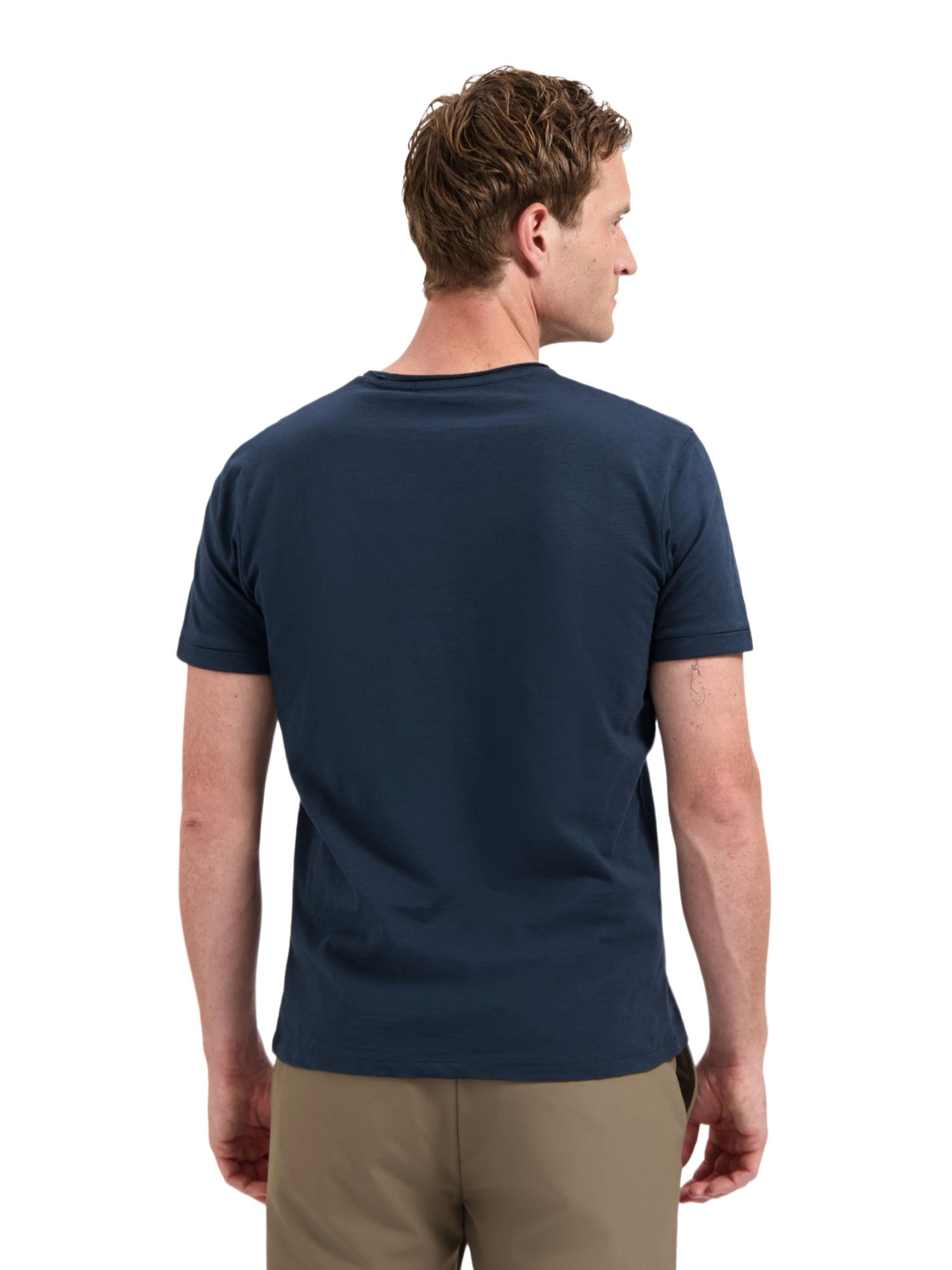 NO EXCESS Kurzarmshirt AYN- Timeless Basics