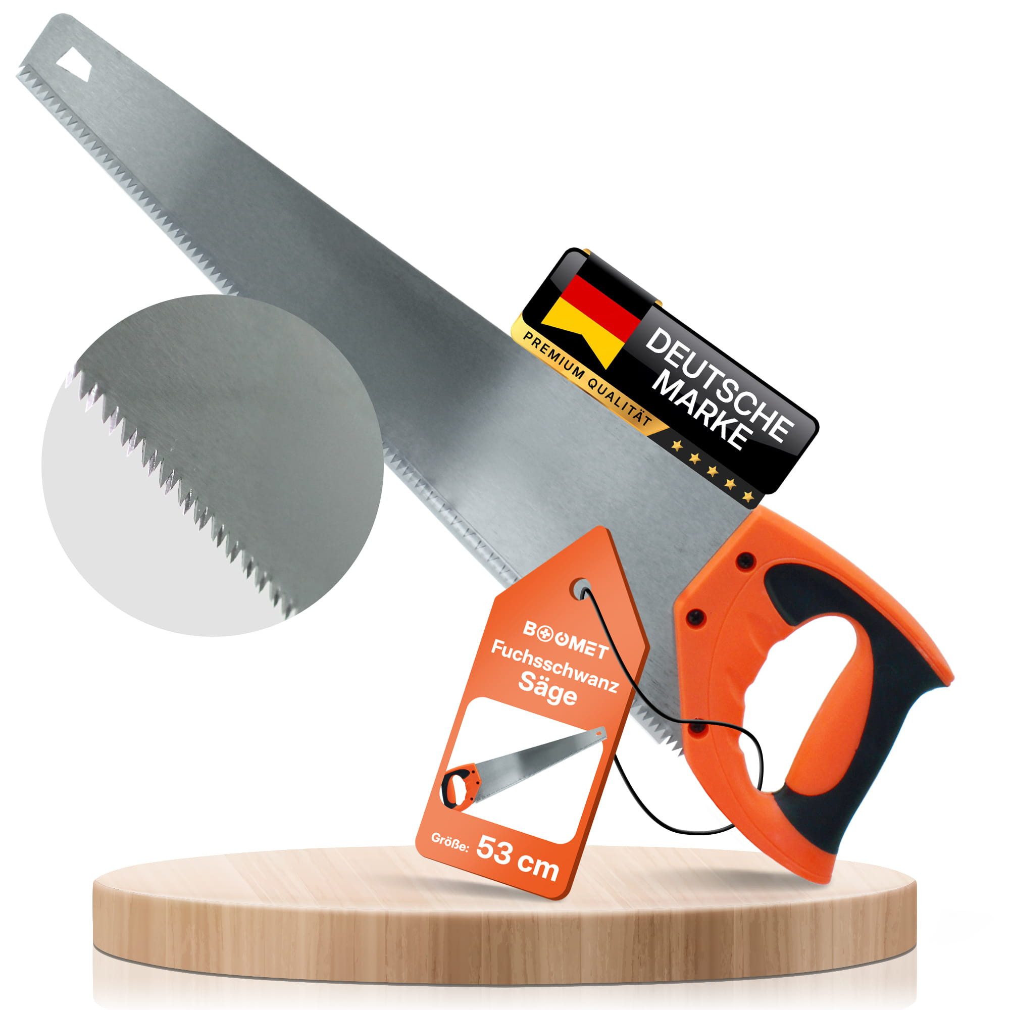 BOOMET Handsäge Лисячий хвіст Säge, Holzsäge Mehrzwecksäge Gartensäge Baumsäge