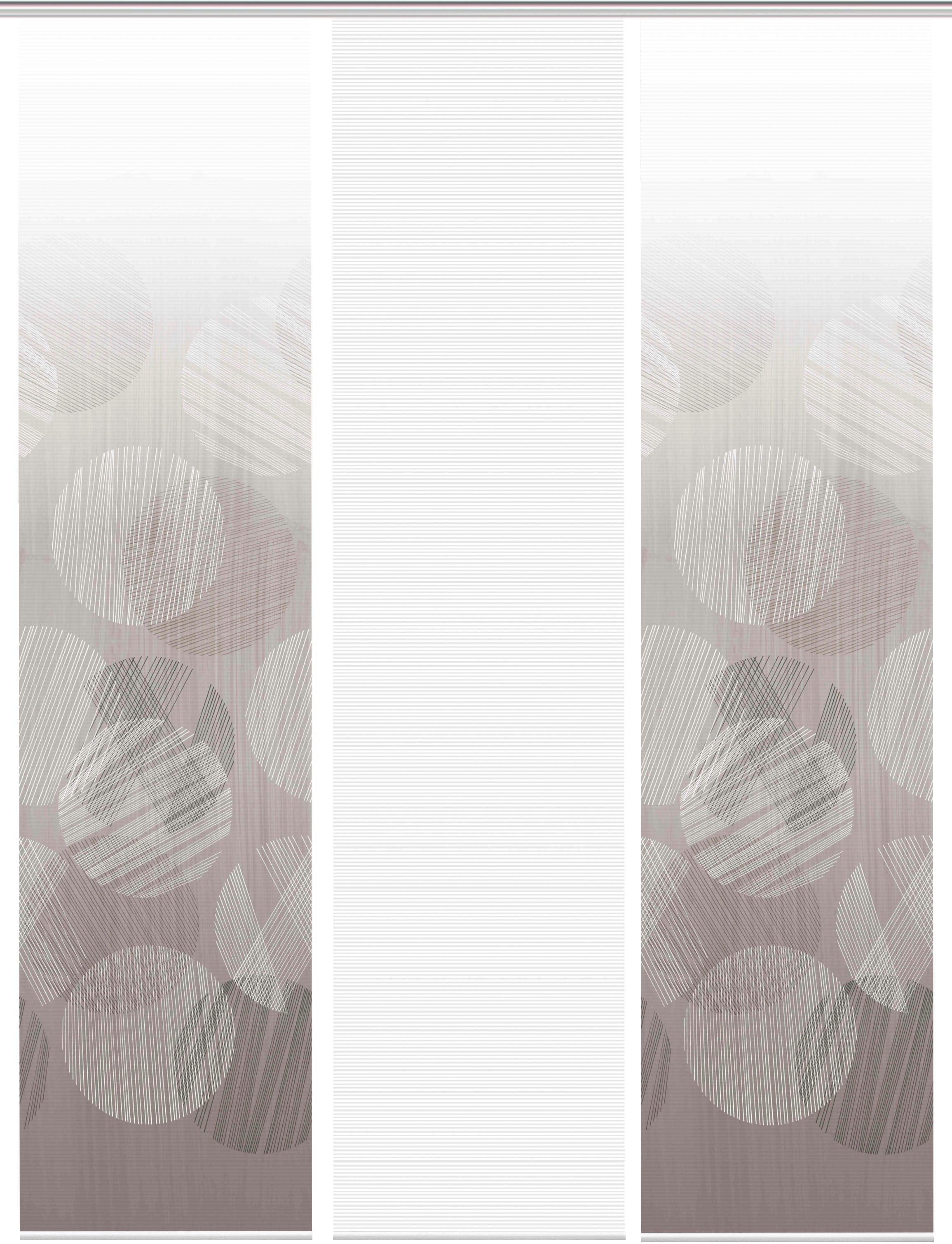 Vision S Schiebegardine CIRCO (1 St), Paneelwagen, halbtransparent, DIGITAL günstig online kaufen