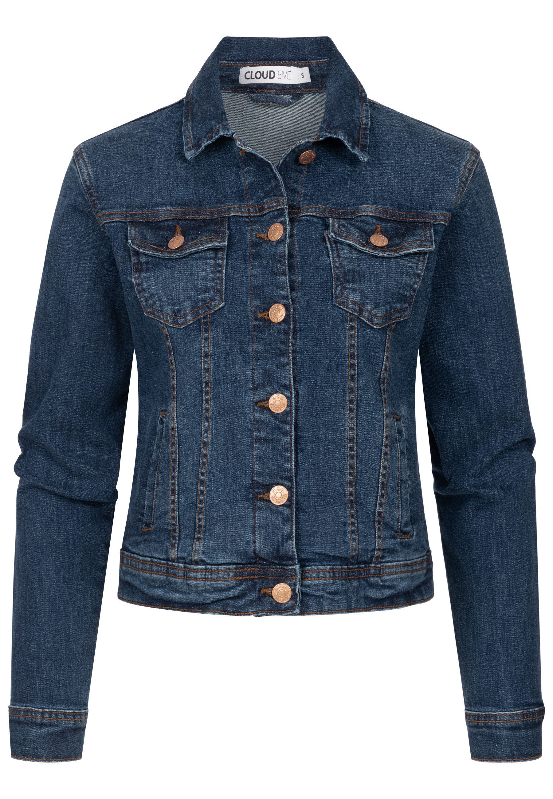 CLOUD 5IVE Jeansjacke CLOUD 5IVE Damen Jeans Jacke (1-St) günstig online kaufen