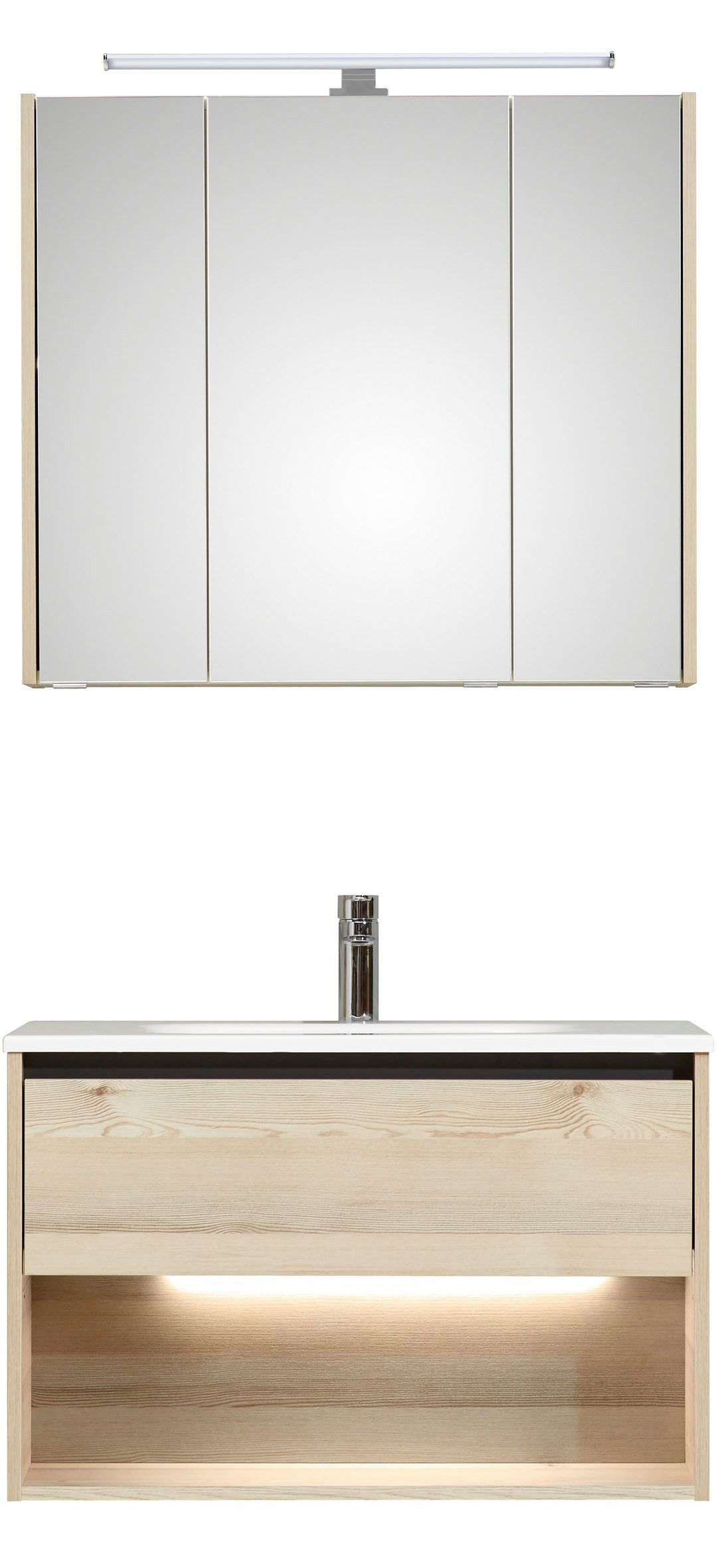 Saphir Badmöbel-Set Quickset 393, (Komplett-Set, 3-St)