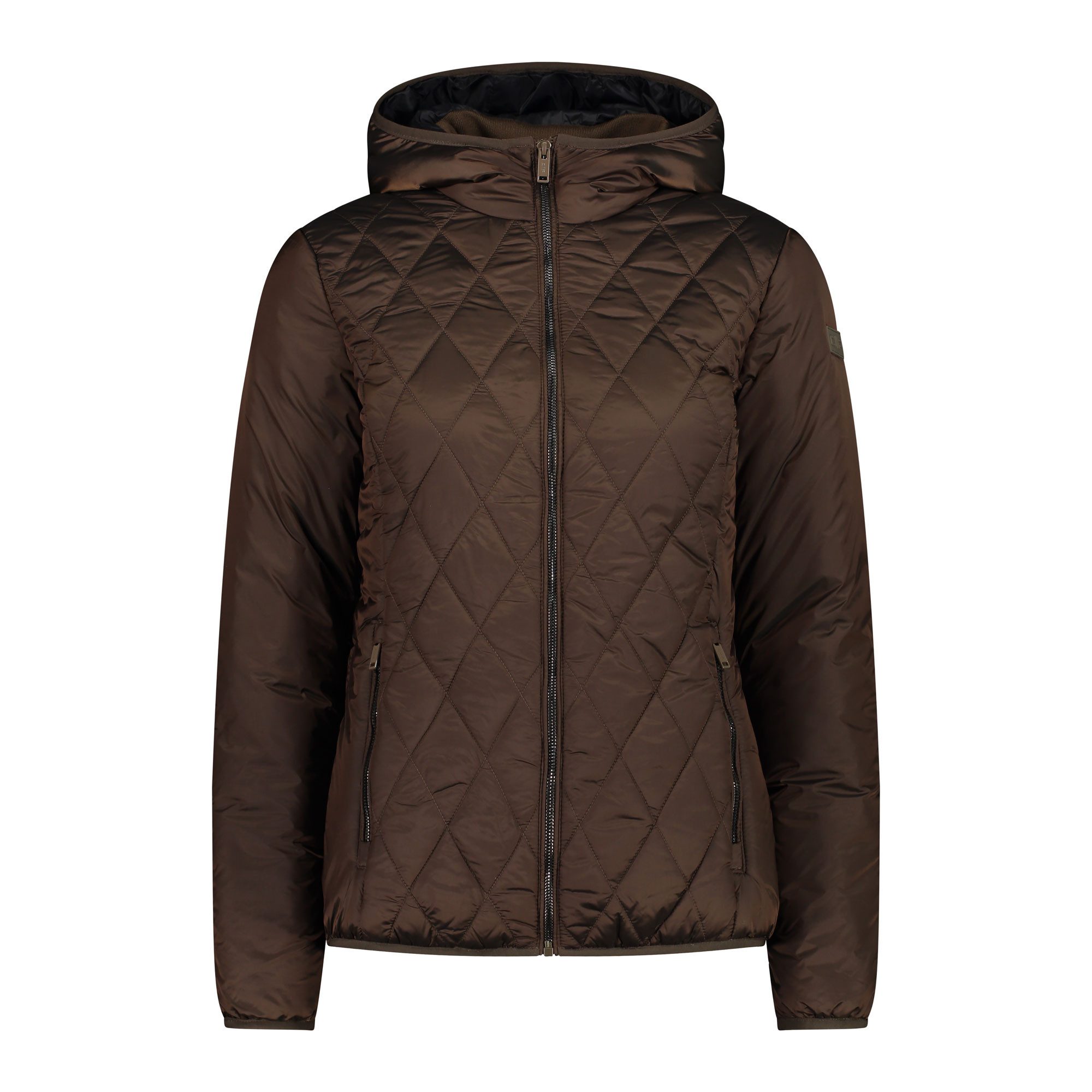 Allwetterjacke CMP Damen Steppjacke Woman Jacket Fix Hood 31K2816