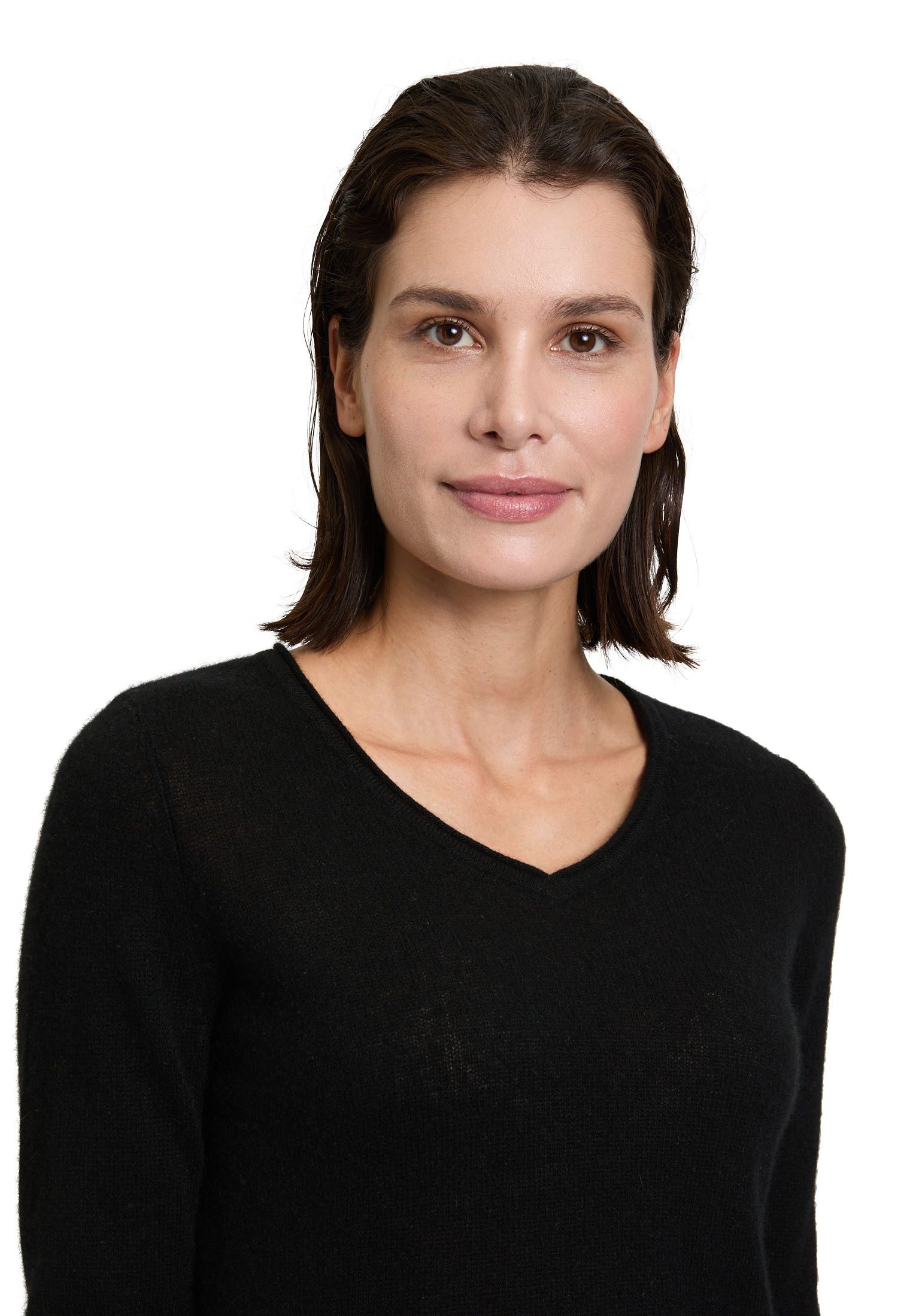 Betty Barclay Strickpullover Damen mit V-Ausschnitt (1-tlg) Strick