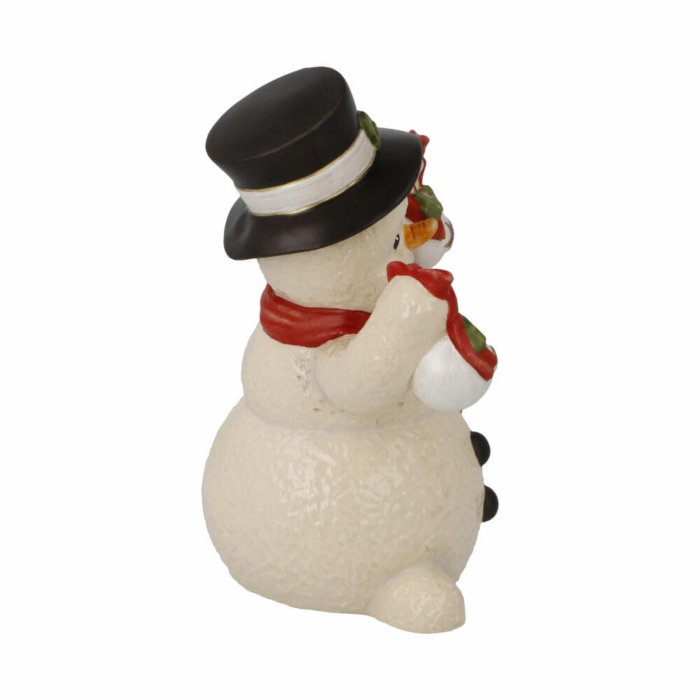 Goebel Schneemann Weihnachtlich geschmückt