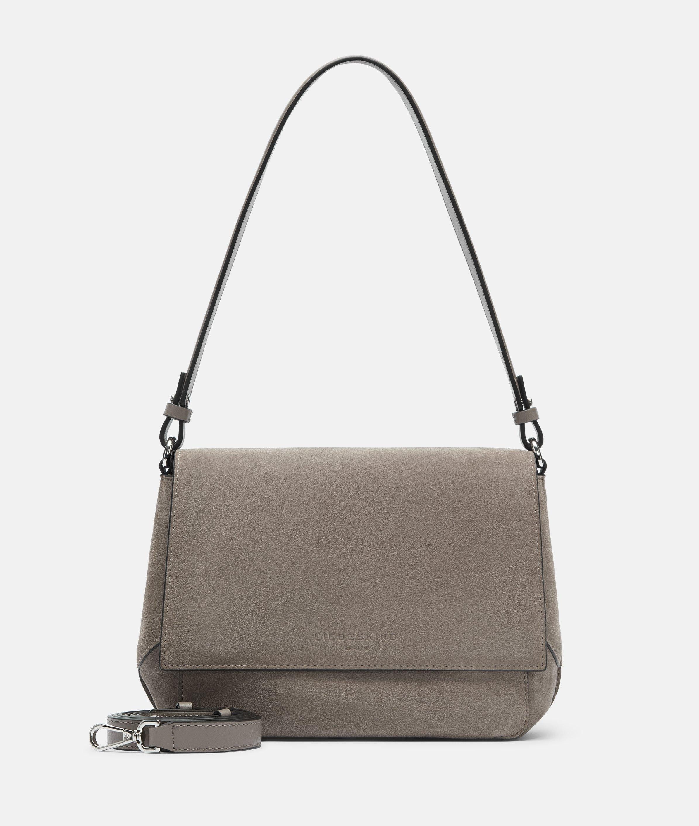Liebeskind Berlin Schultertasche Crossbody, Umhängetasche aus Veloursleder