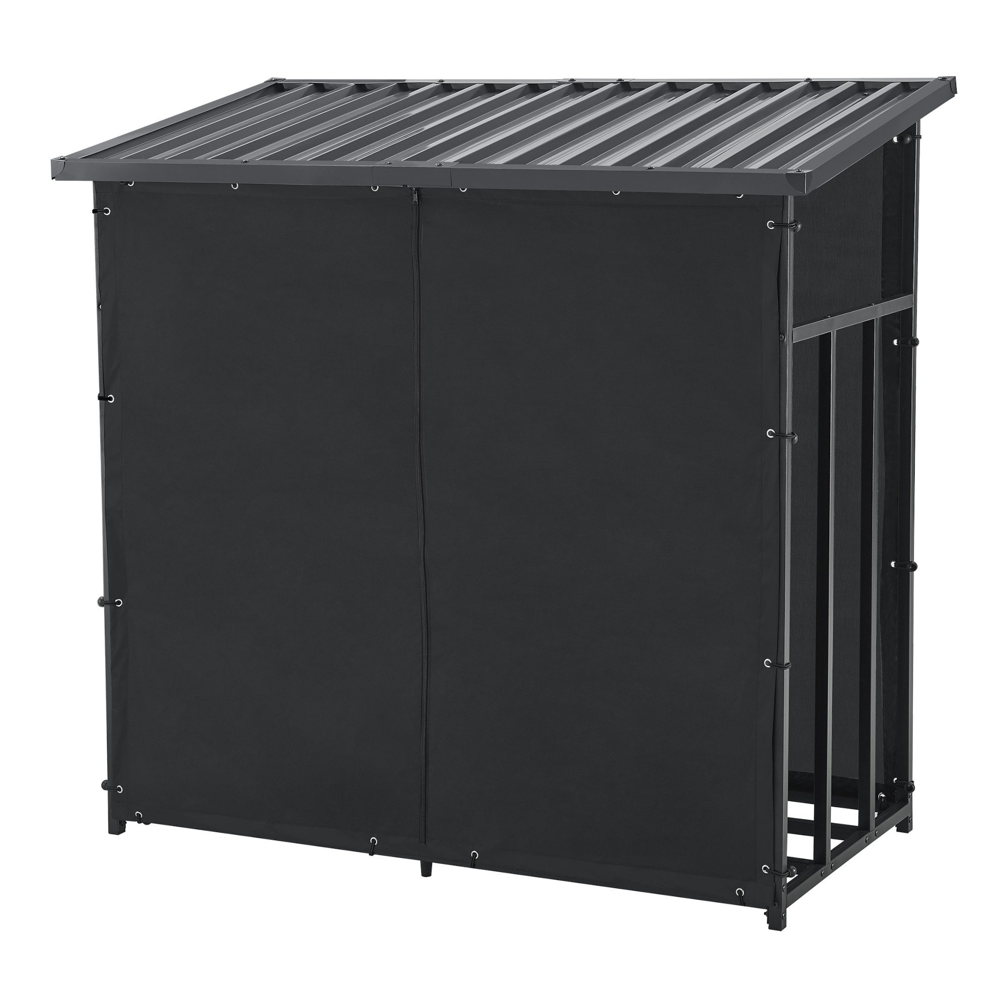 casa.pro Kaminholzregal, BxTxH:143x70x145 cm, »Yakutat« Kaminholzregal günstig online kaufen