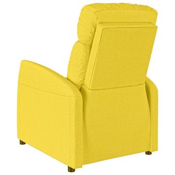 vidaXL Sessel Relaxsessel Hellgelb Stoff (1-St)