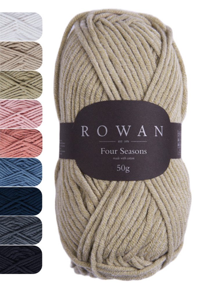 Rowan Four Seasons Wolle zum stricken und häkeln, 50g Häkelwolle