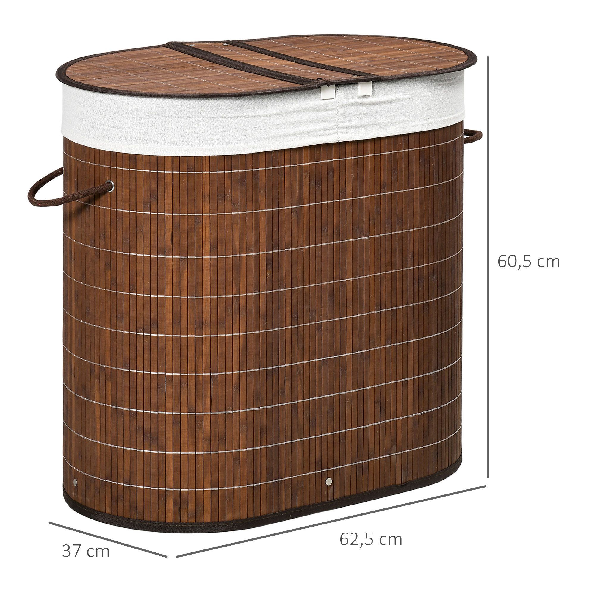 MC Star Wäschekorb 100L mit Deckel günstig online kaufen