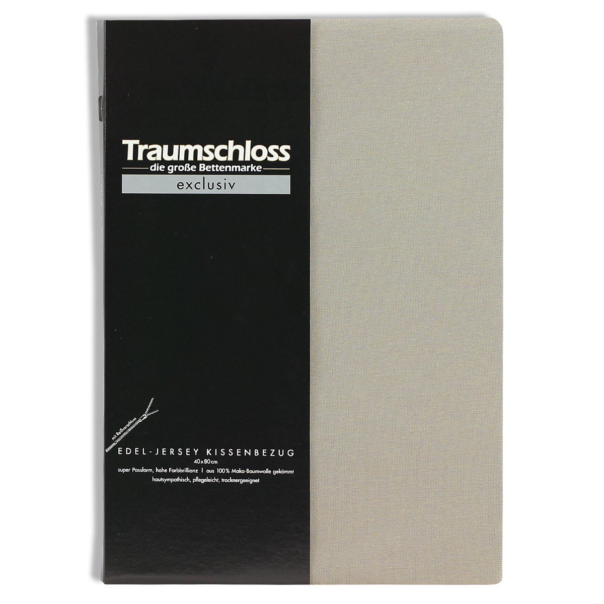Traumschloss Kissenbezug Exclusiv, (1 Stück), Edel-Jersey, günstig online kaufen
