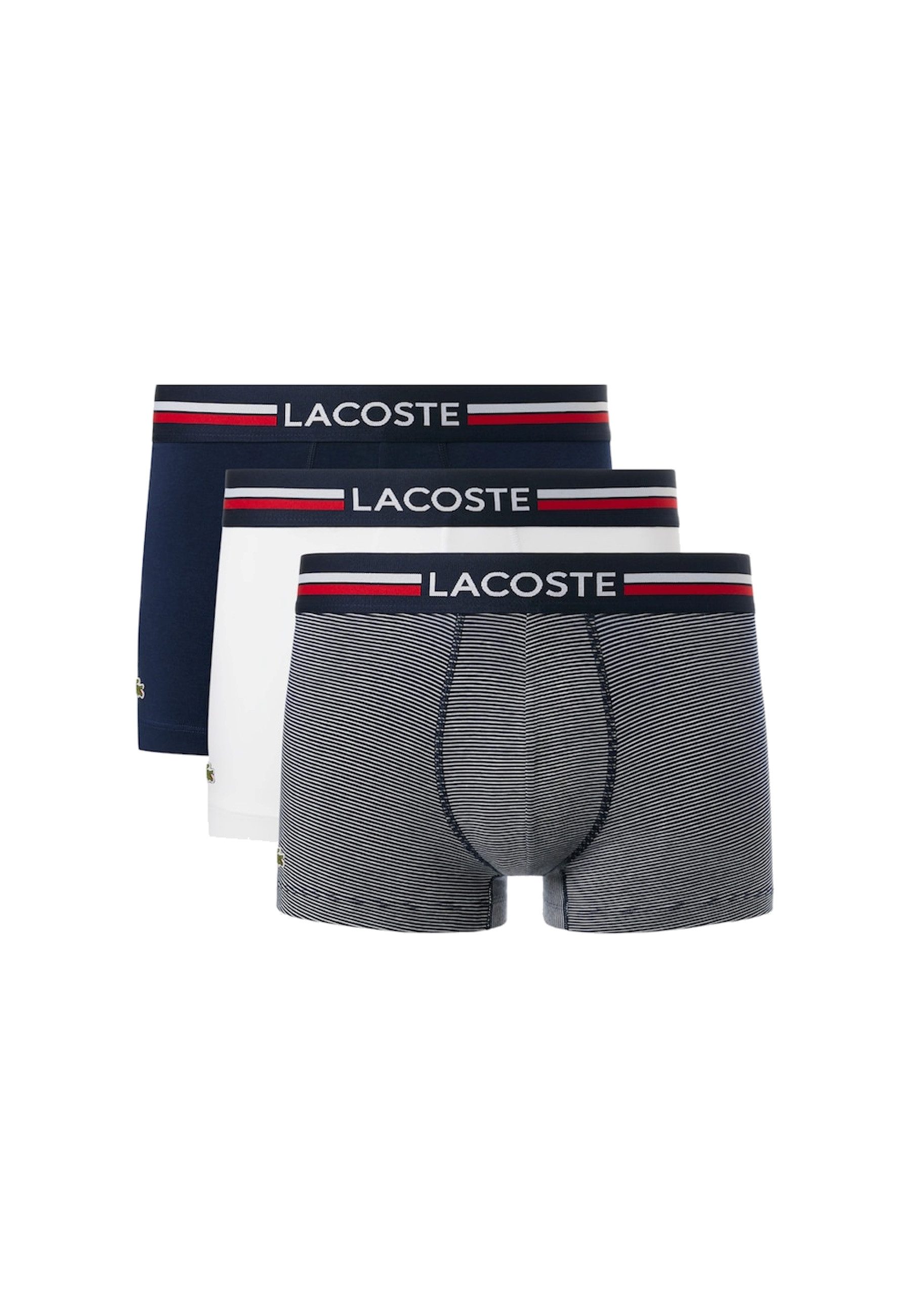 Lacoste Boxershorts Boxershorts Unterhosen 3-Pack (3-St) günstig online kaufen