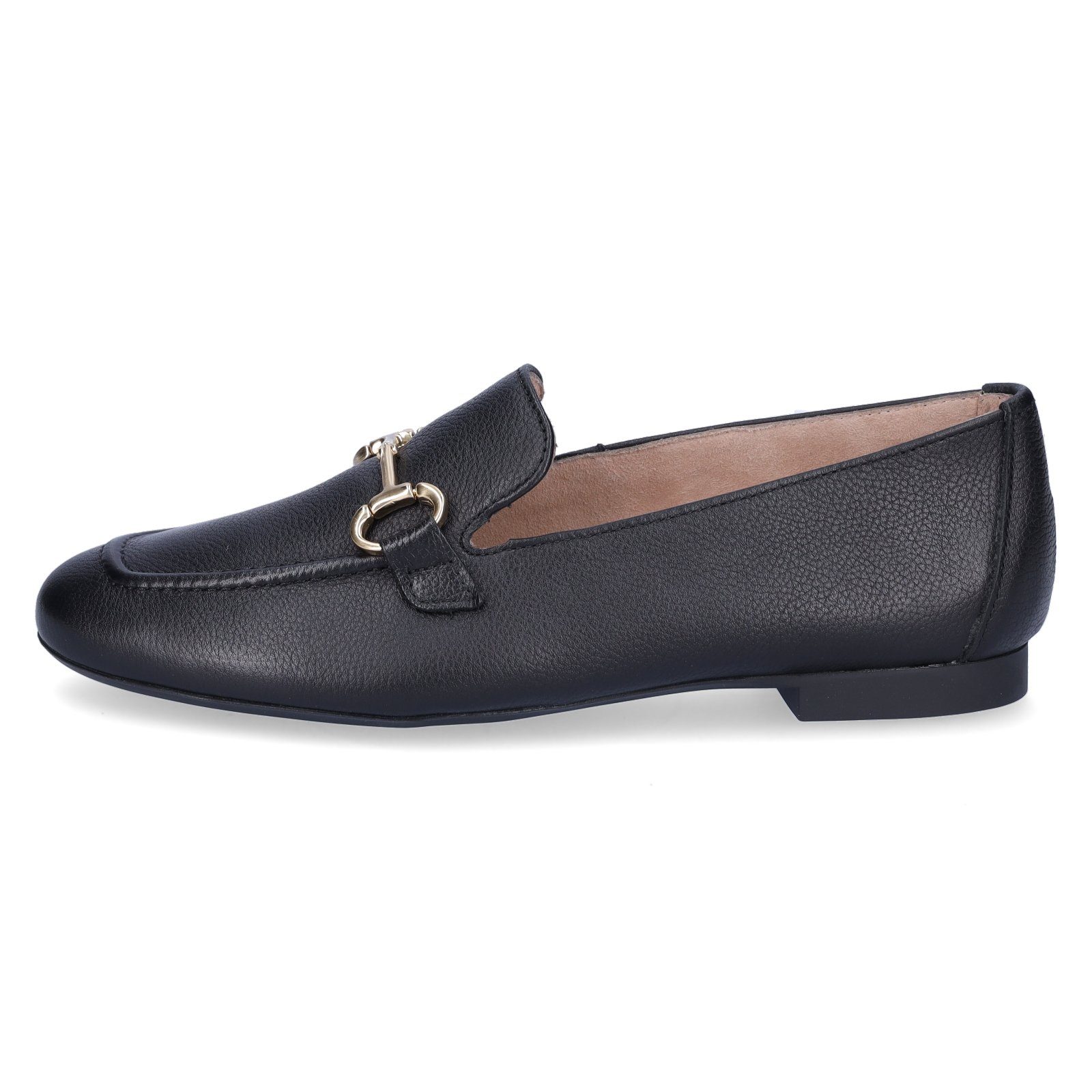 Paul Green Paul Green Damen Leder Slipper schwarz Slipper