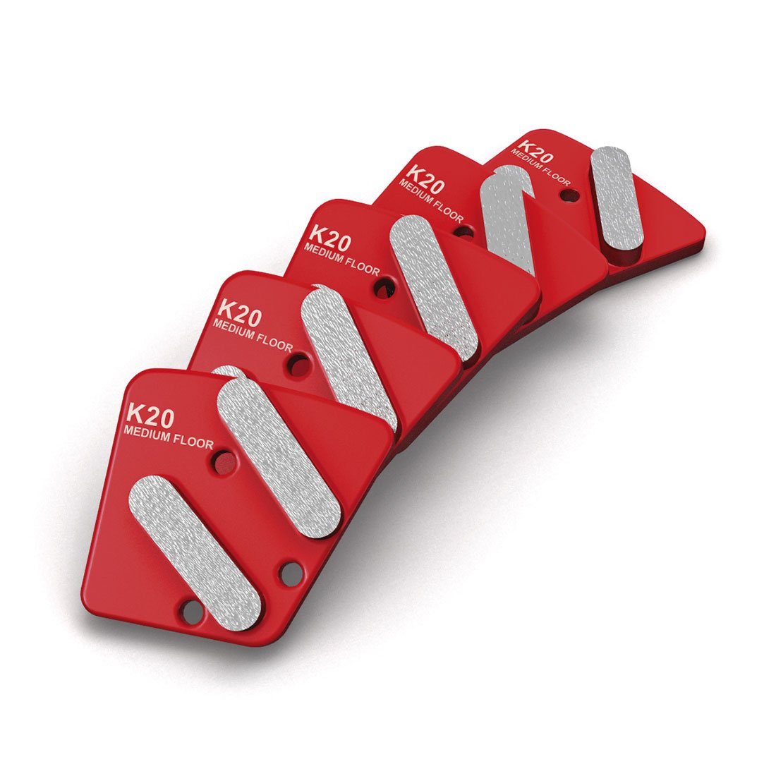 MENZER Schleifteller Diamant-Segmente (medium), 5-St., für MENZER Geräte