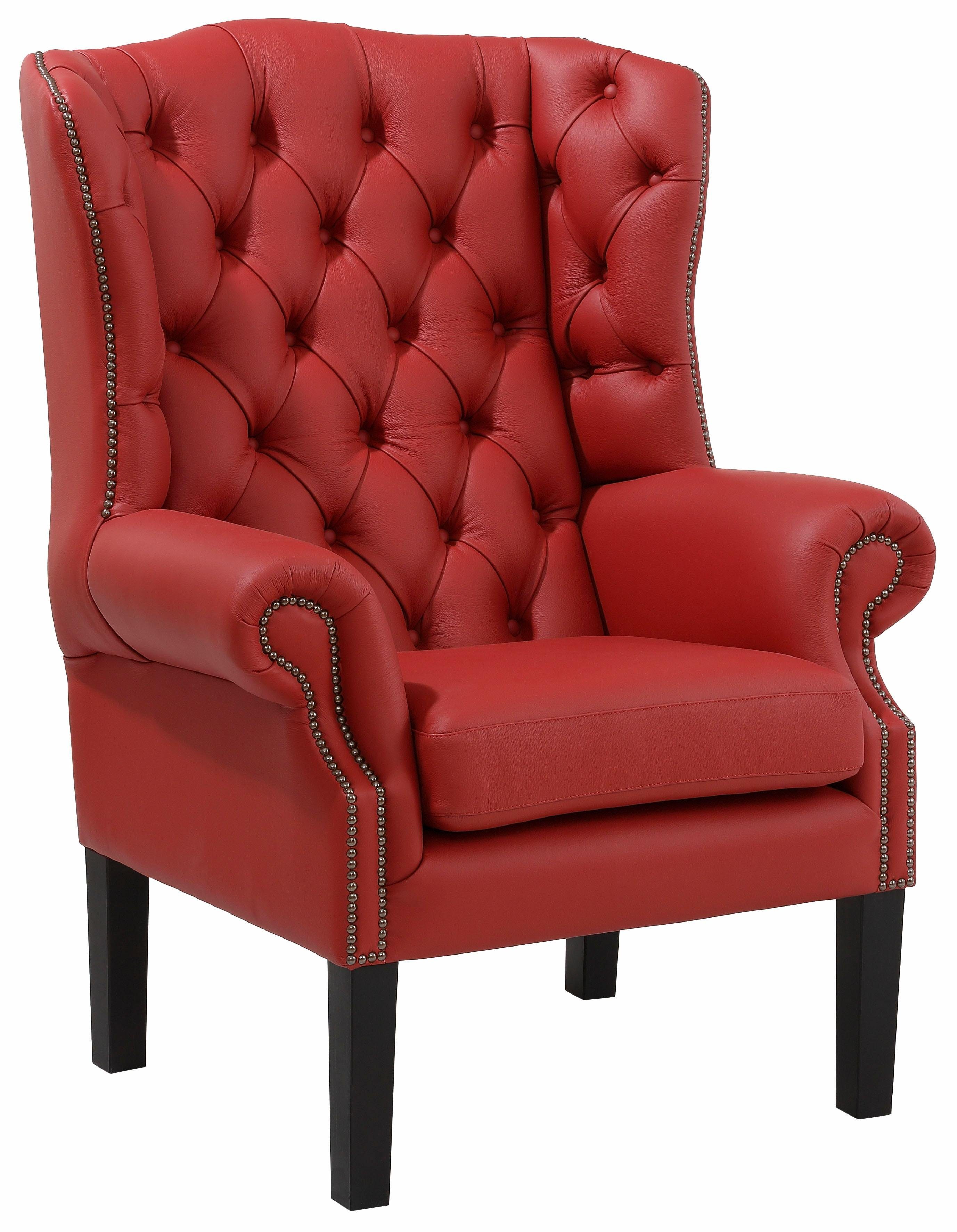 Home affaire Sessel Bedford Ohrensessel Chesterfield, günstig online kaufen