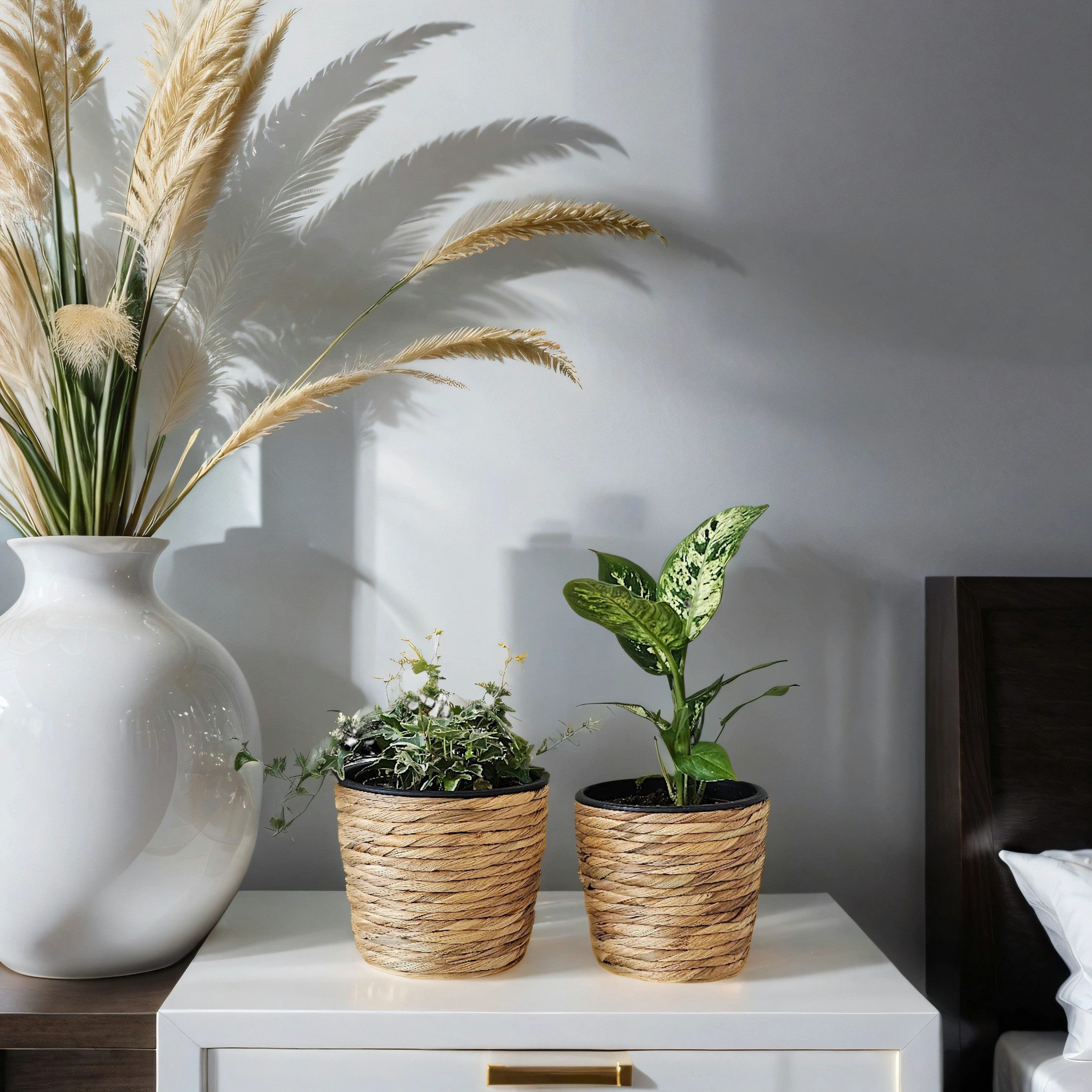 INtrenDU Blumentopf Blumentopf rund 2er Set günstig online kaufen